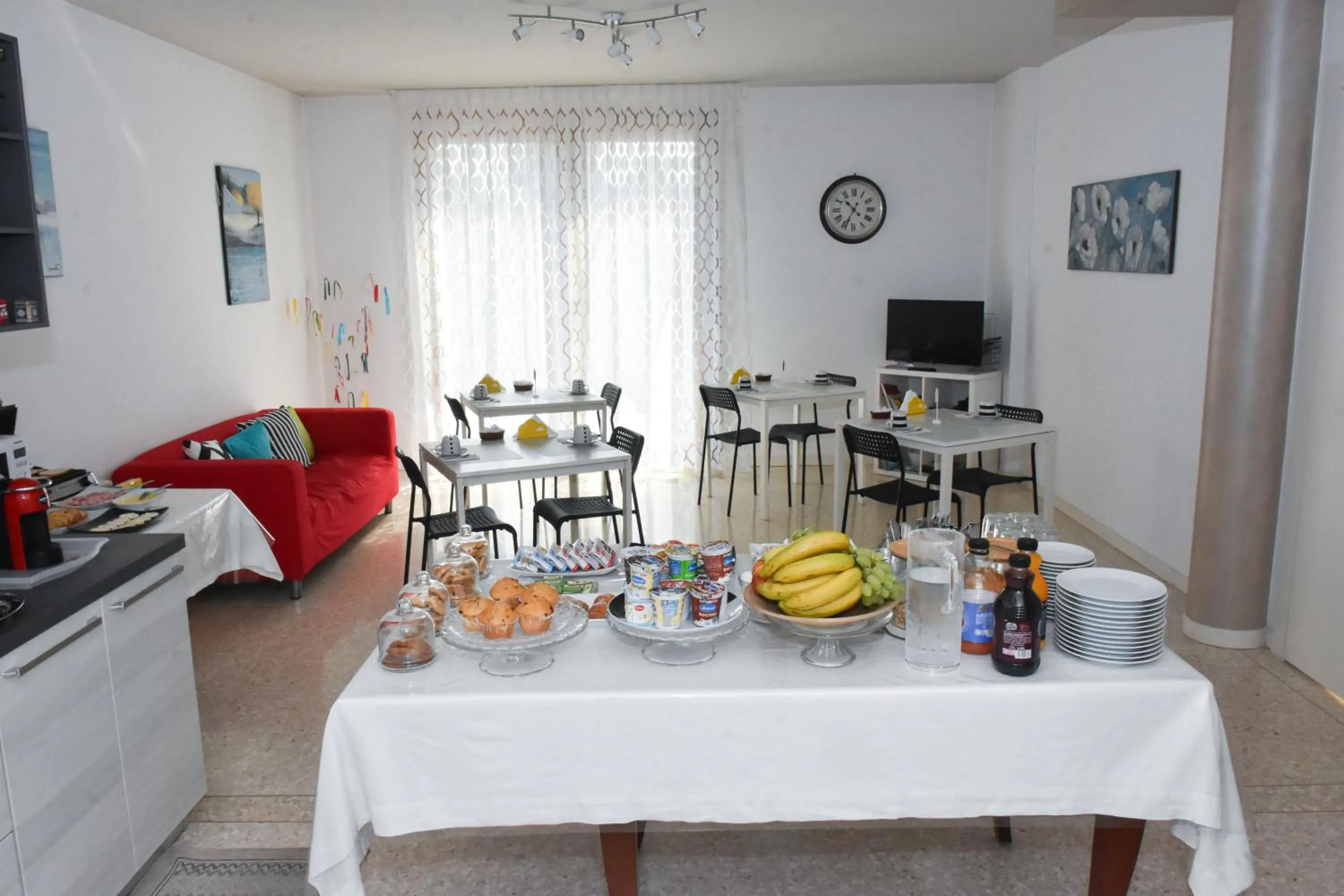 Food and drinks in B&B Ca' Rina