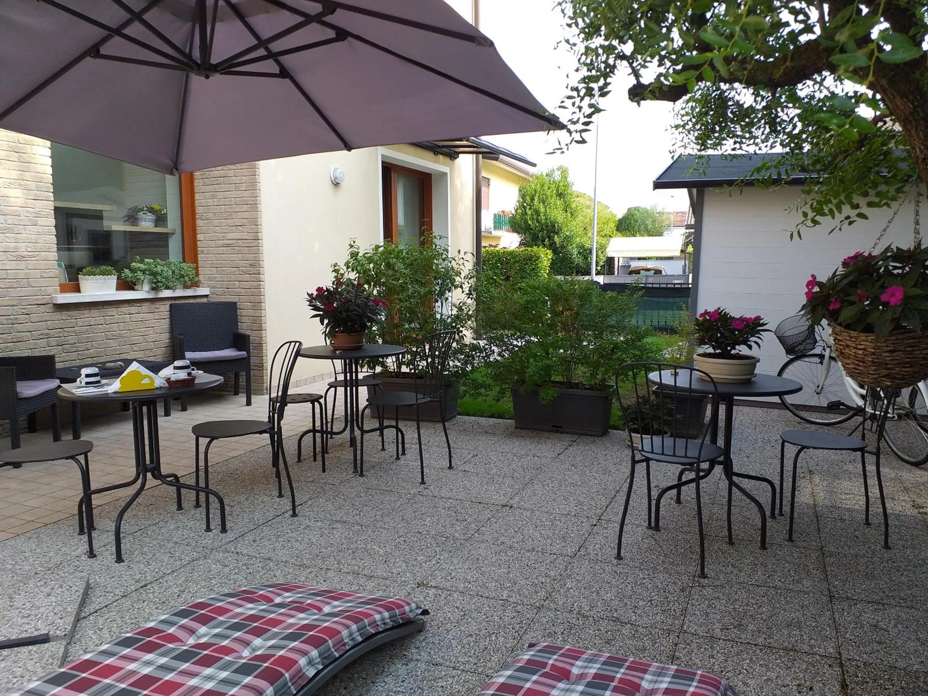 Garden in B&B Ca' Rina