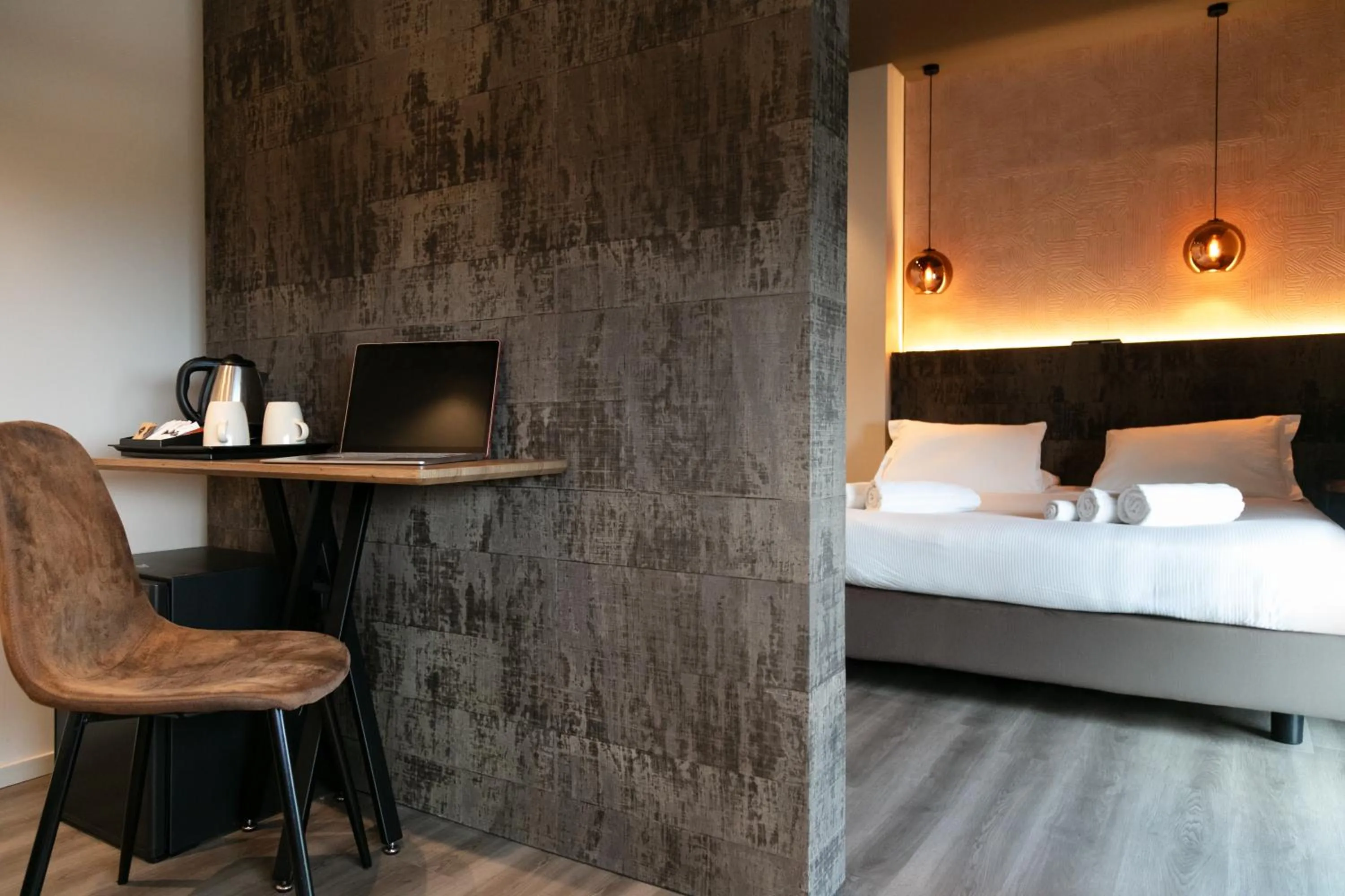 Bed in Michelangelo Etna Hotel