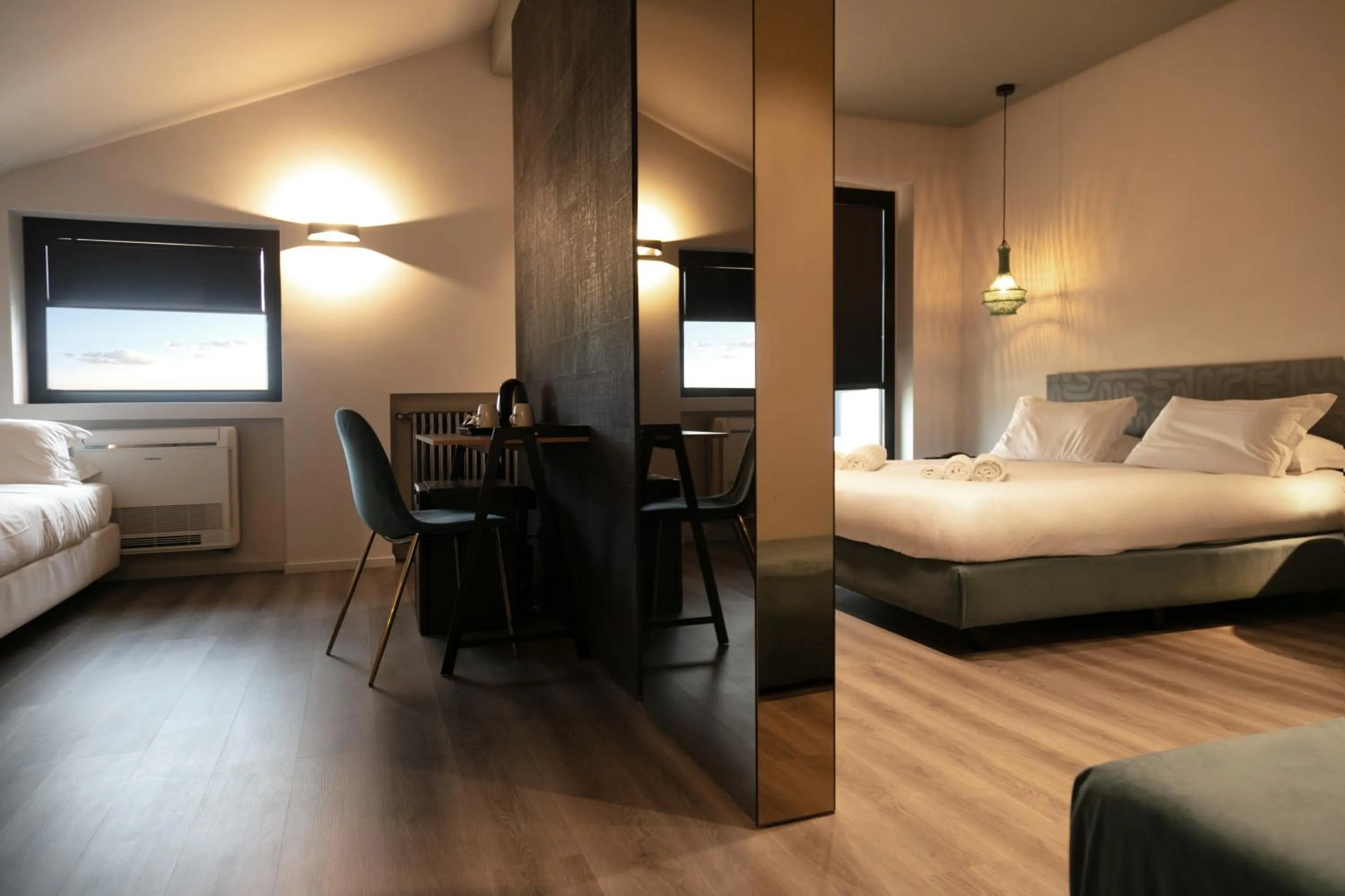 Bed in Michelangelo Etna Hotel