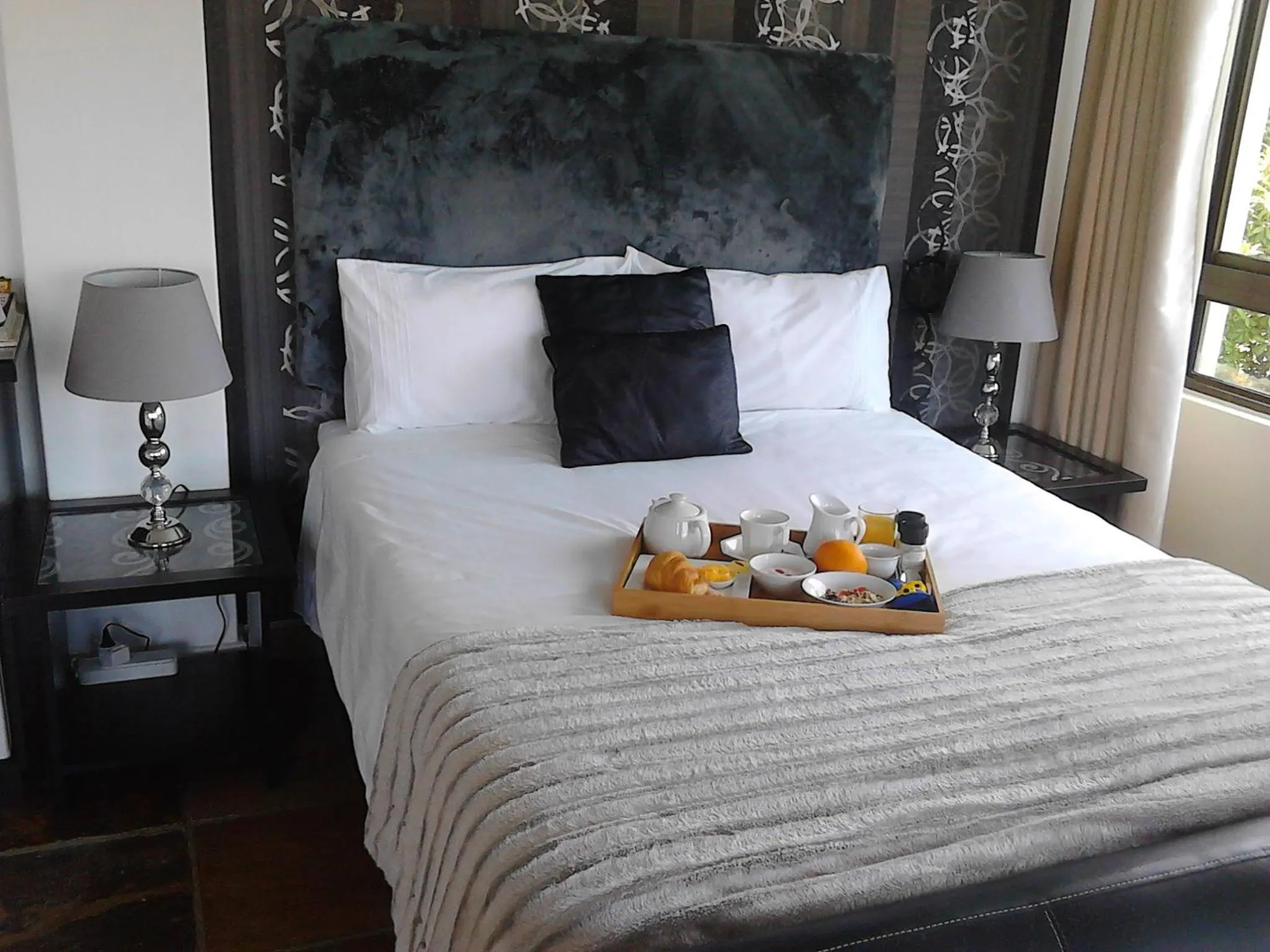 Decorative detail, Bed in Port House