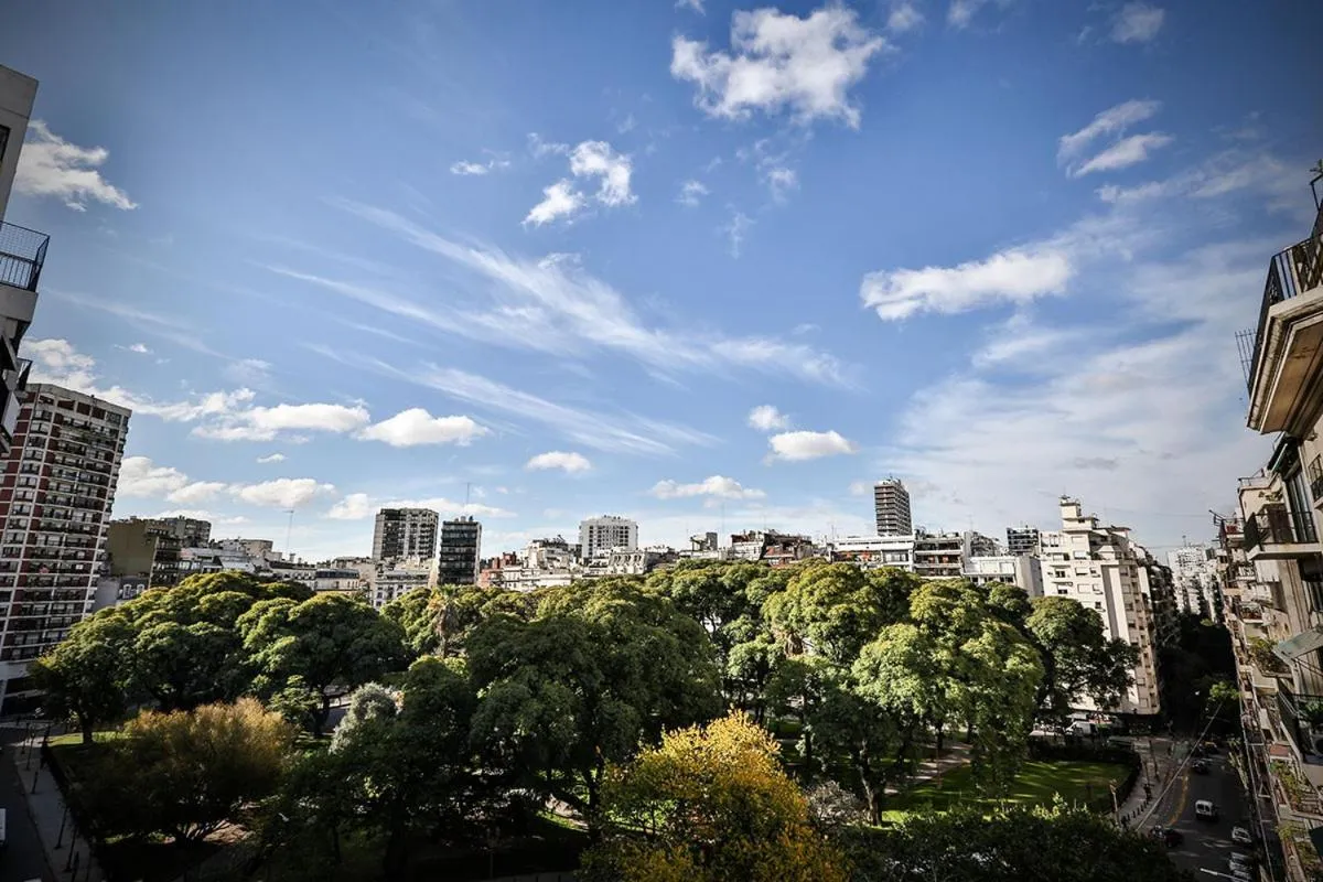 City view in Flaat Recoleta Plaza