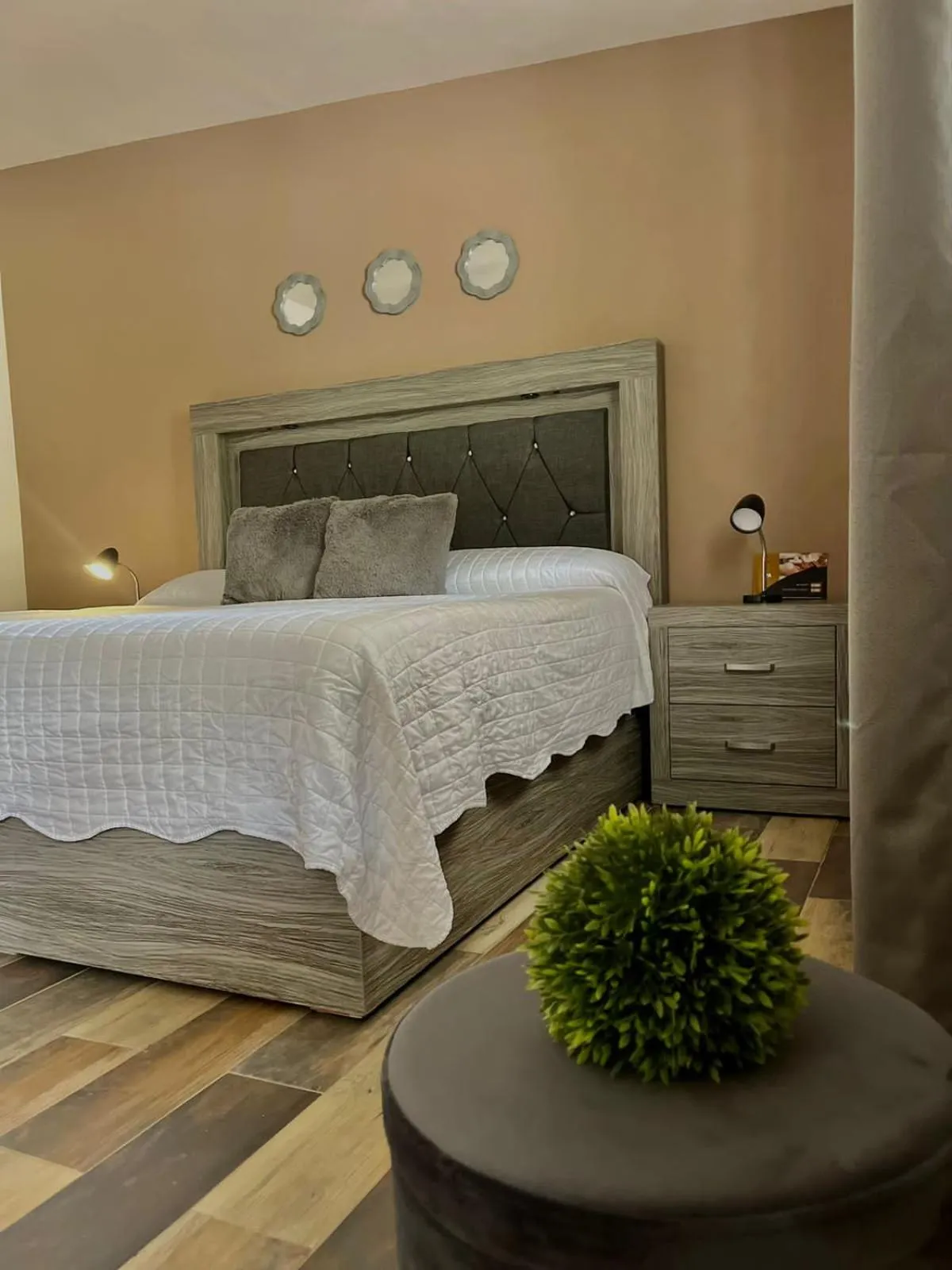 Bed in Cabañas Rancho San Jorge