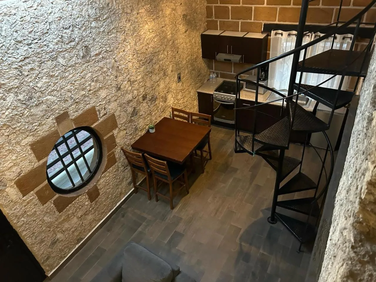 kitchen in Cabañas Rancho San Jorge