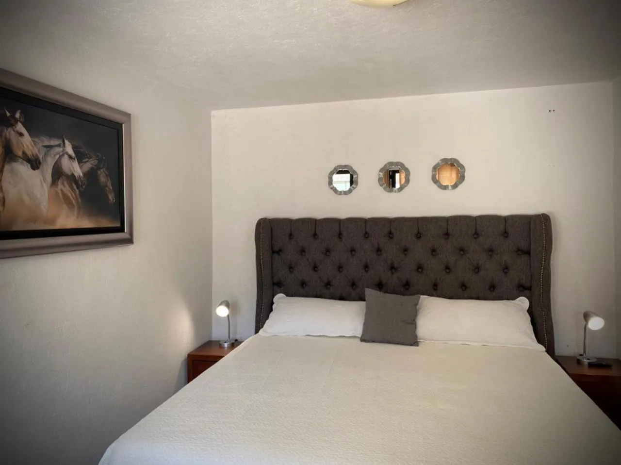 Bed in Cabañas Rancho San Jorge