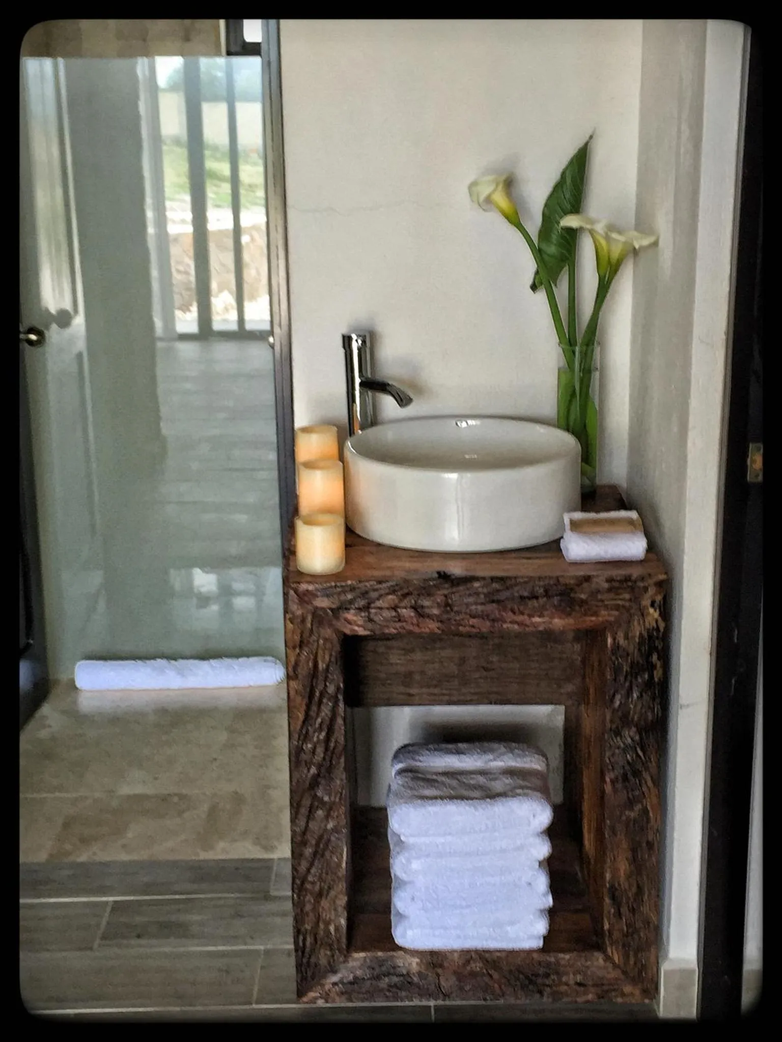 Bathroom in Cabañas Rancho San Jorge