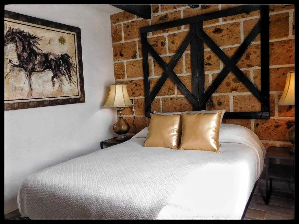 Bed in Cabañas Rancho San Jorge