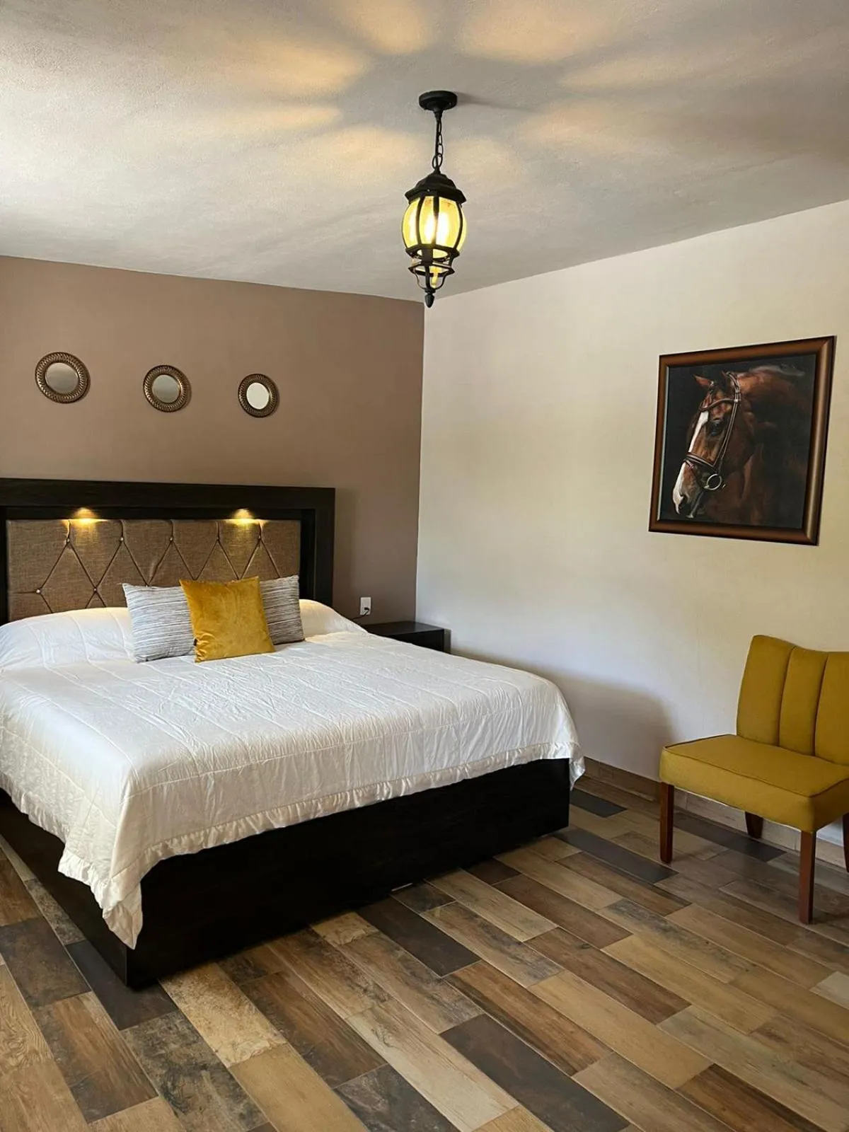 Bed in Cabañas Rancho San Jorge