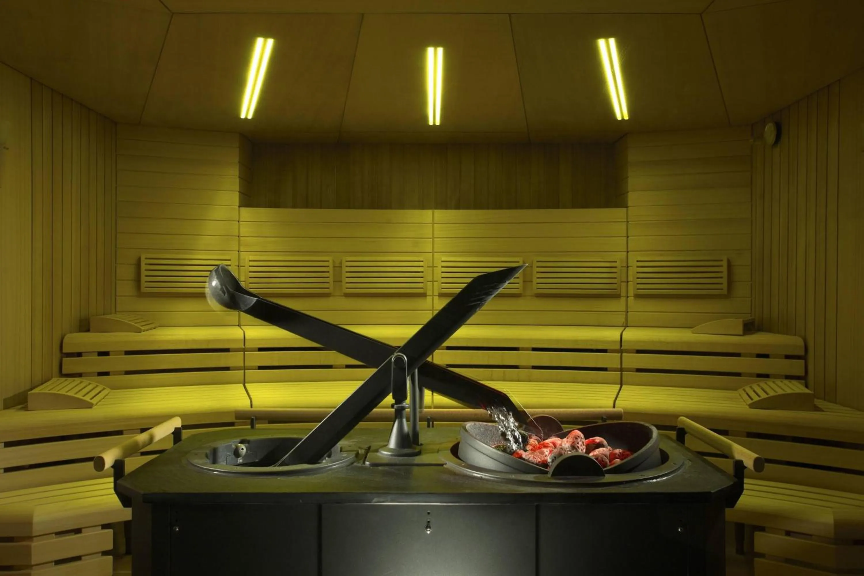 Spa and wellness centre/facilities in Rome Marriott Park Hotel