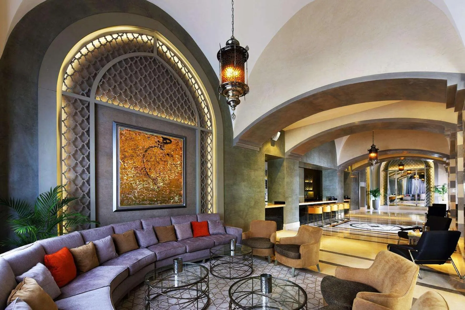 Lobby or reception in Steigenberger Alcazar