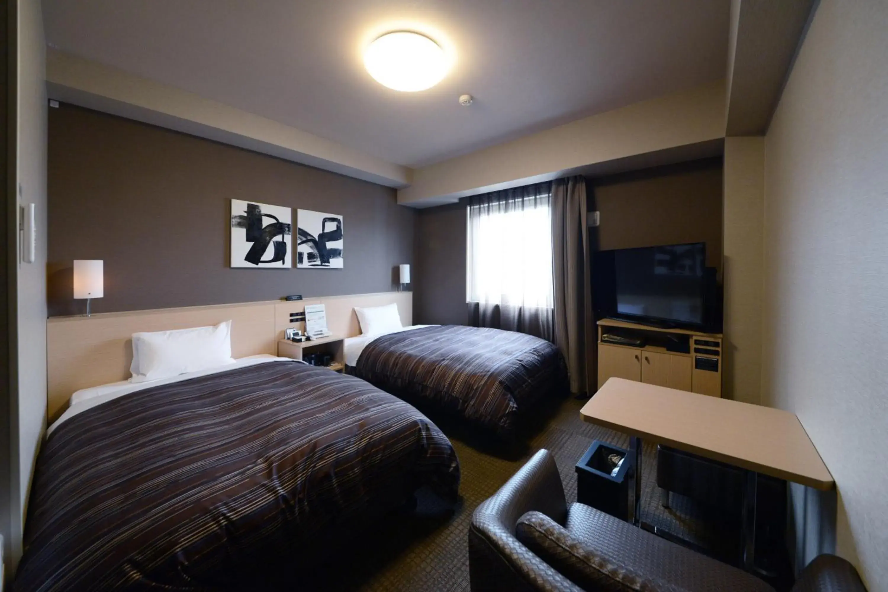 Twin Room - single occupancy - Non-Smoking in Hotel Route Inn Grand Ueda Ekimae Twin Room - single occupancy - Non-Smoking in Hotel Route Inn Grand Ueda Ekimae