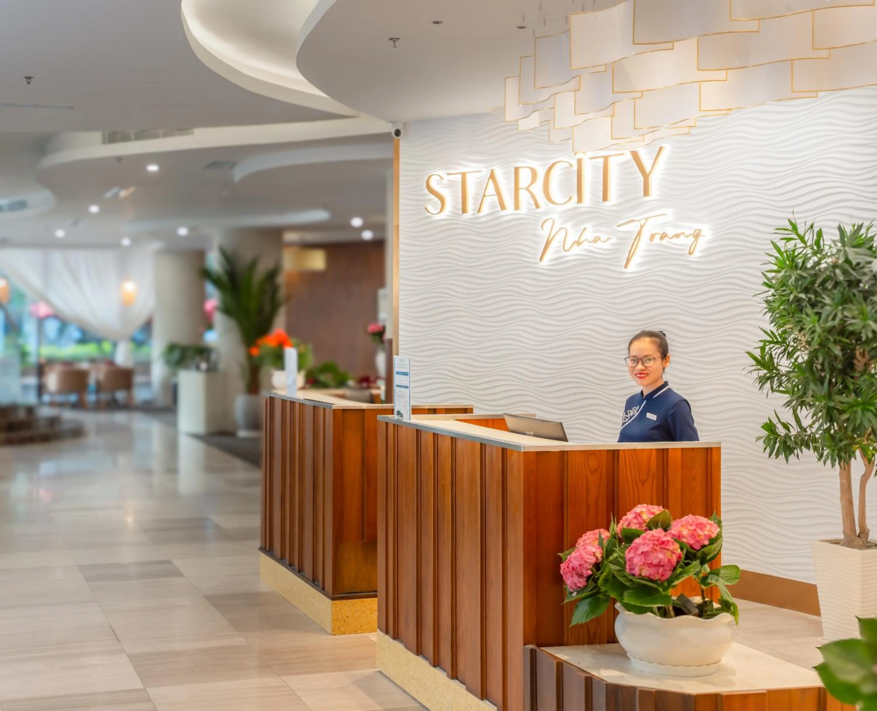 Lobby or reception in Starcity Hotel & Condotel Beachfront Nha Trang