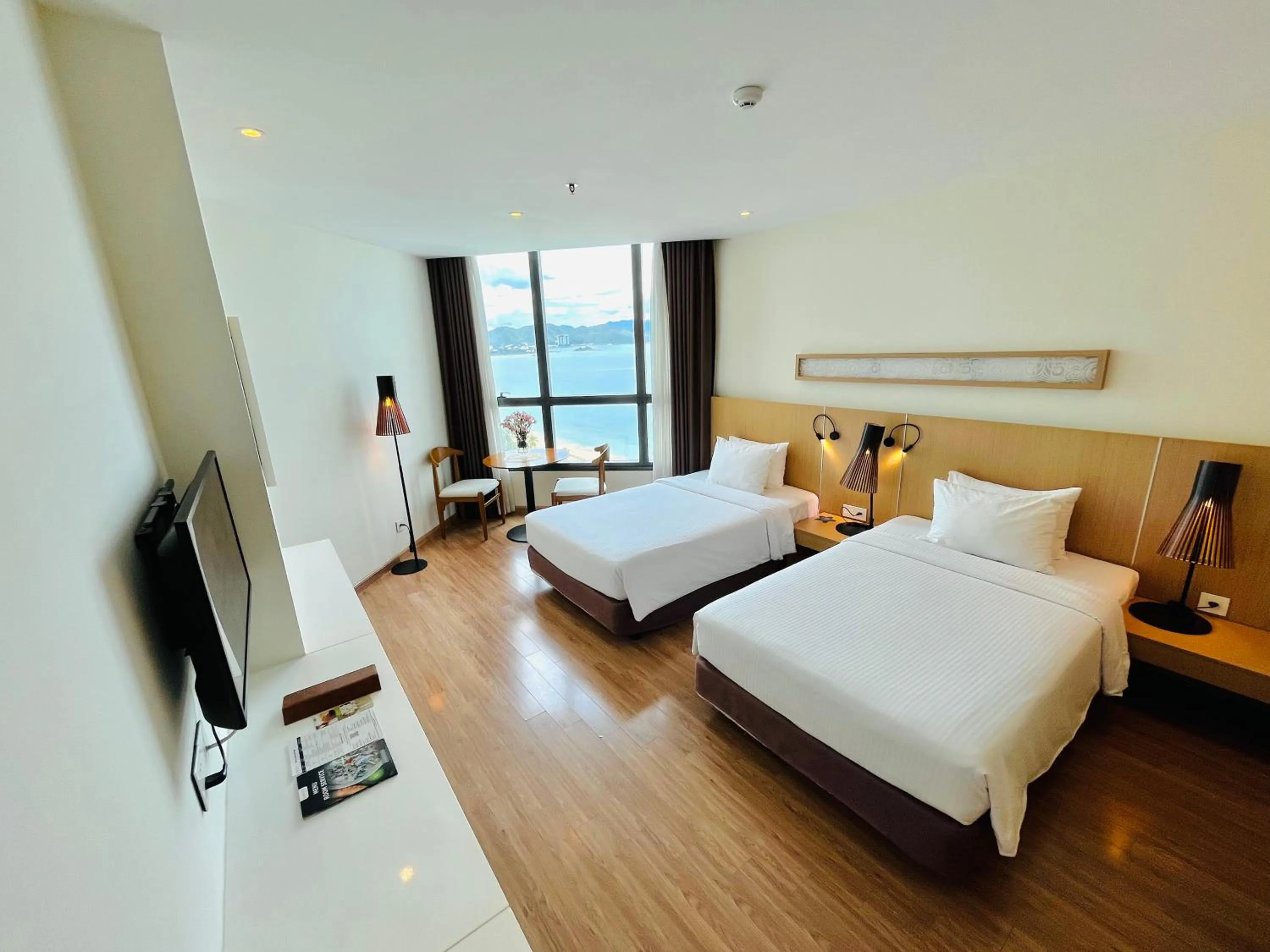 Bedroom, Bed in Starcity Hotel & Condotel Beachfront Nha Trang