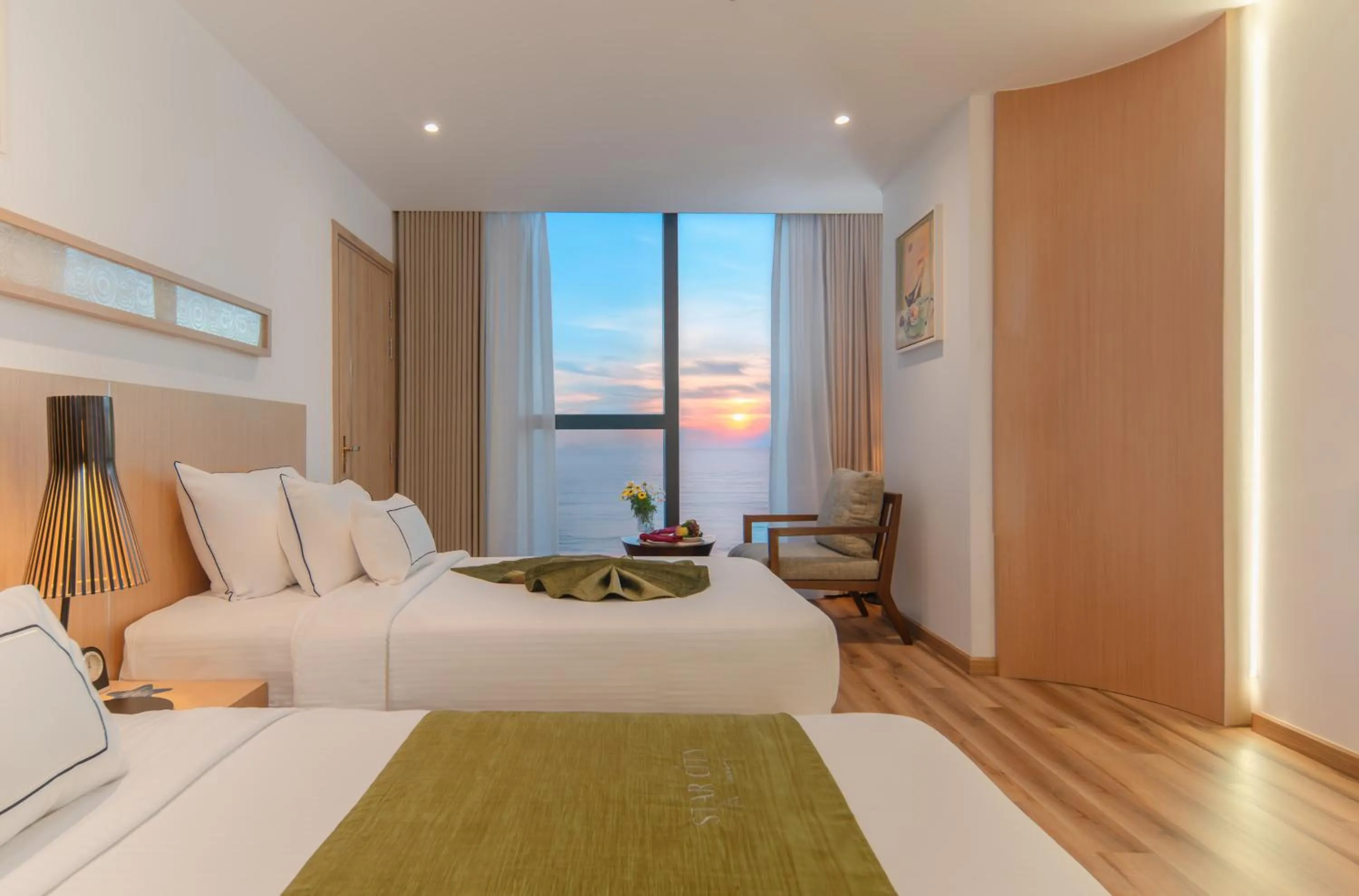 Bedroom, Bed in Starcity Hotel & Condotel Beachfront Nha Trang