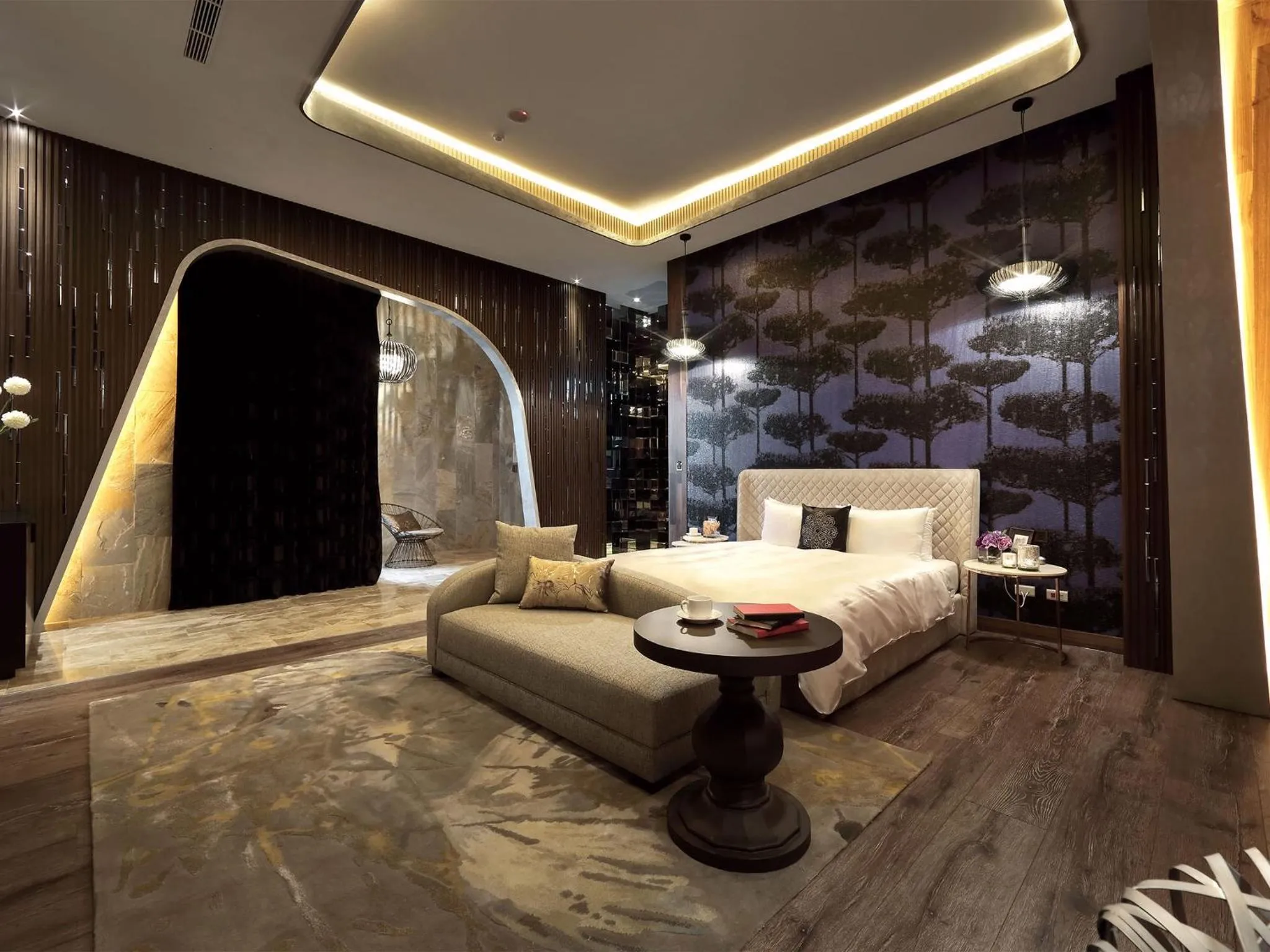 Bedroom, Bed in Shuei Wu Villa