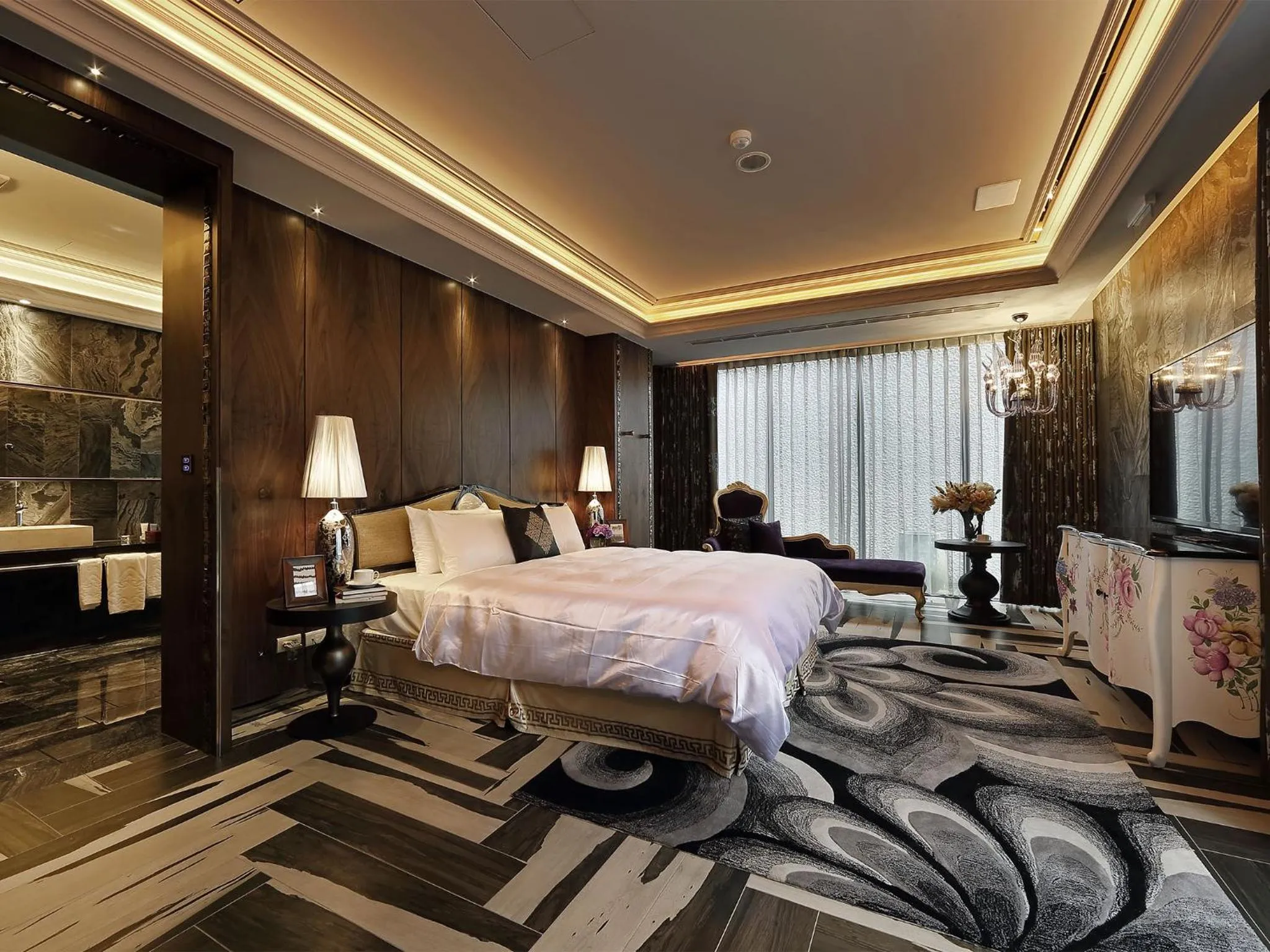 Bedroom, Bed in Shuei Wu Villa