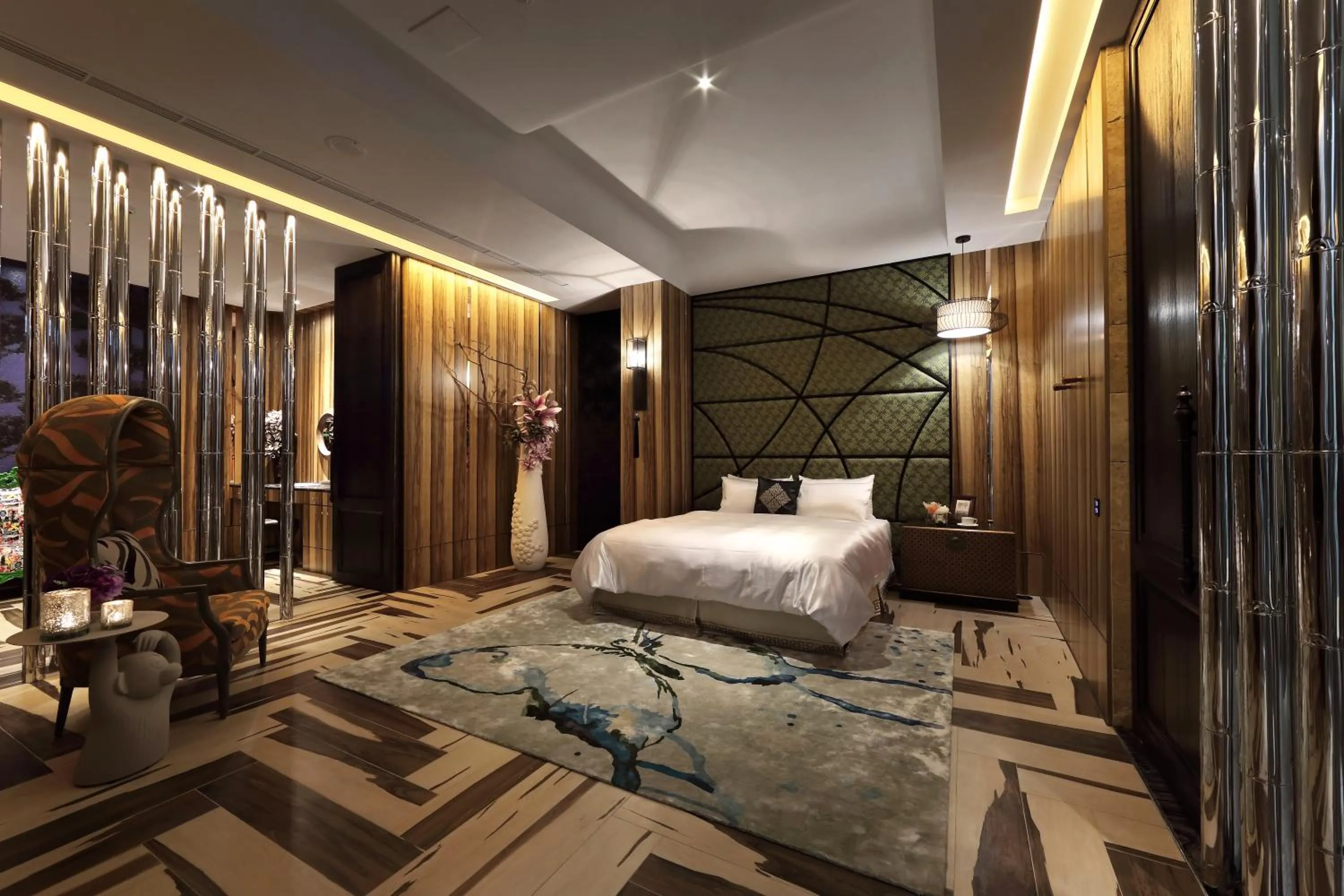 Bedroom, Bed in Shuei Wu Villa