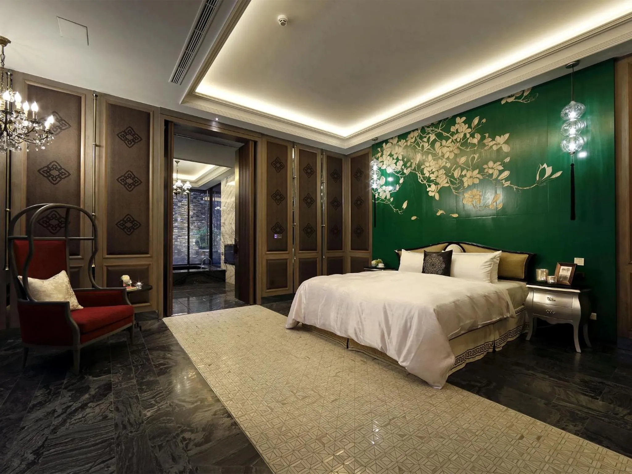 Bedroom, Bed in Shuei Wu Villa