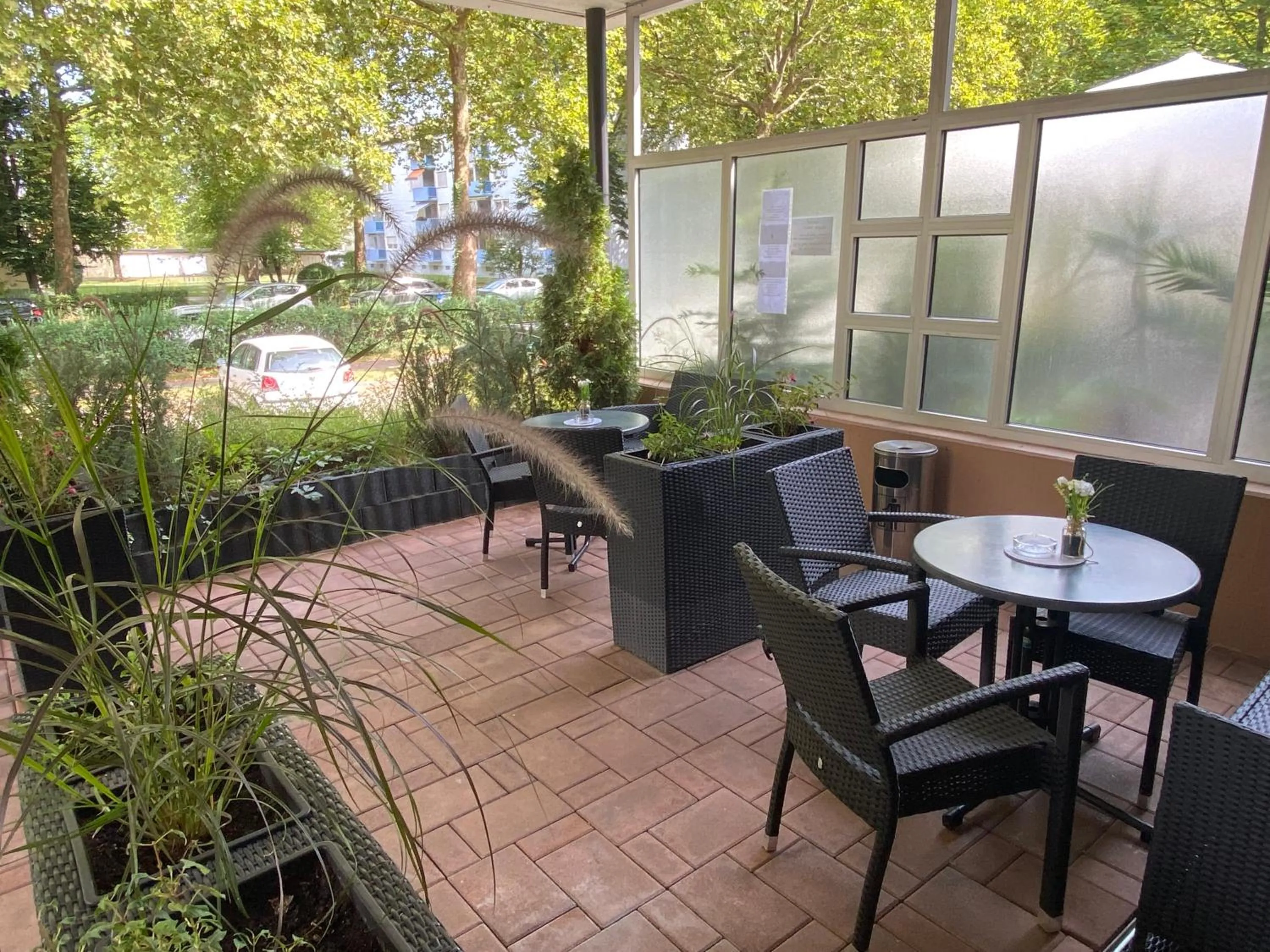 Seating area in Hotel am Westend