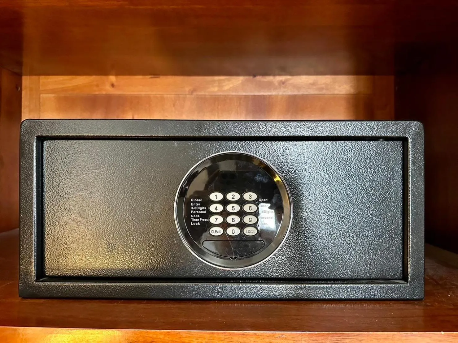 safe in Dinsomon Hotel