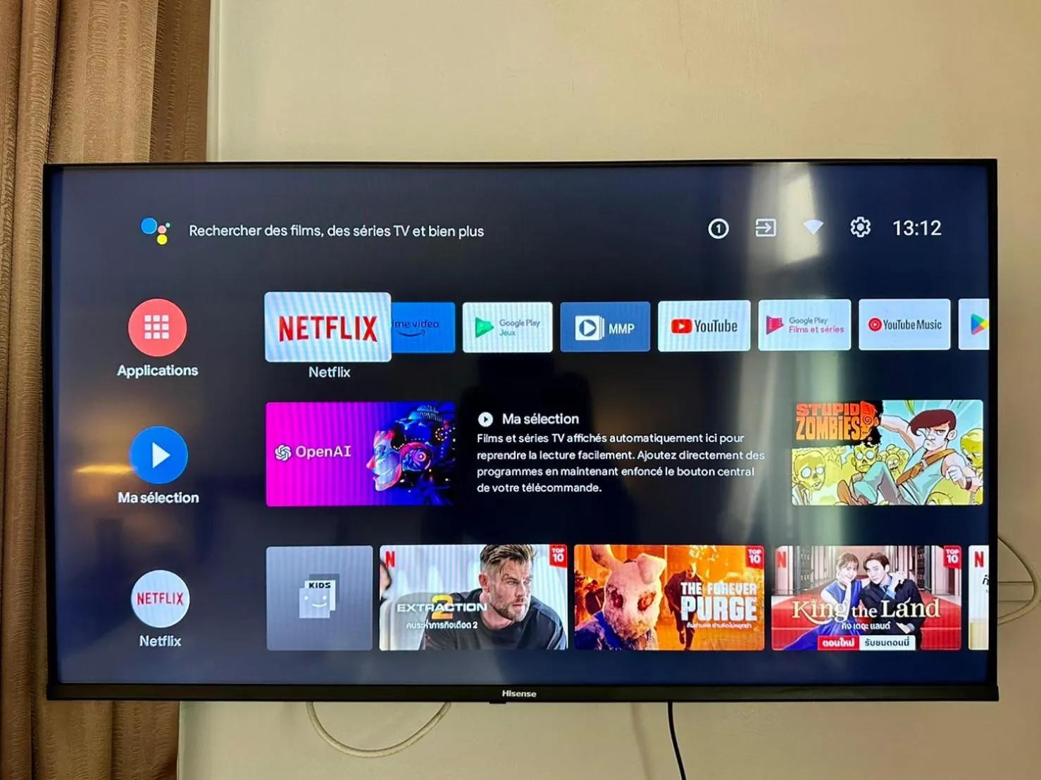 TV and multimedia in Dinsomon Hotel