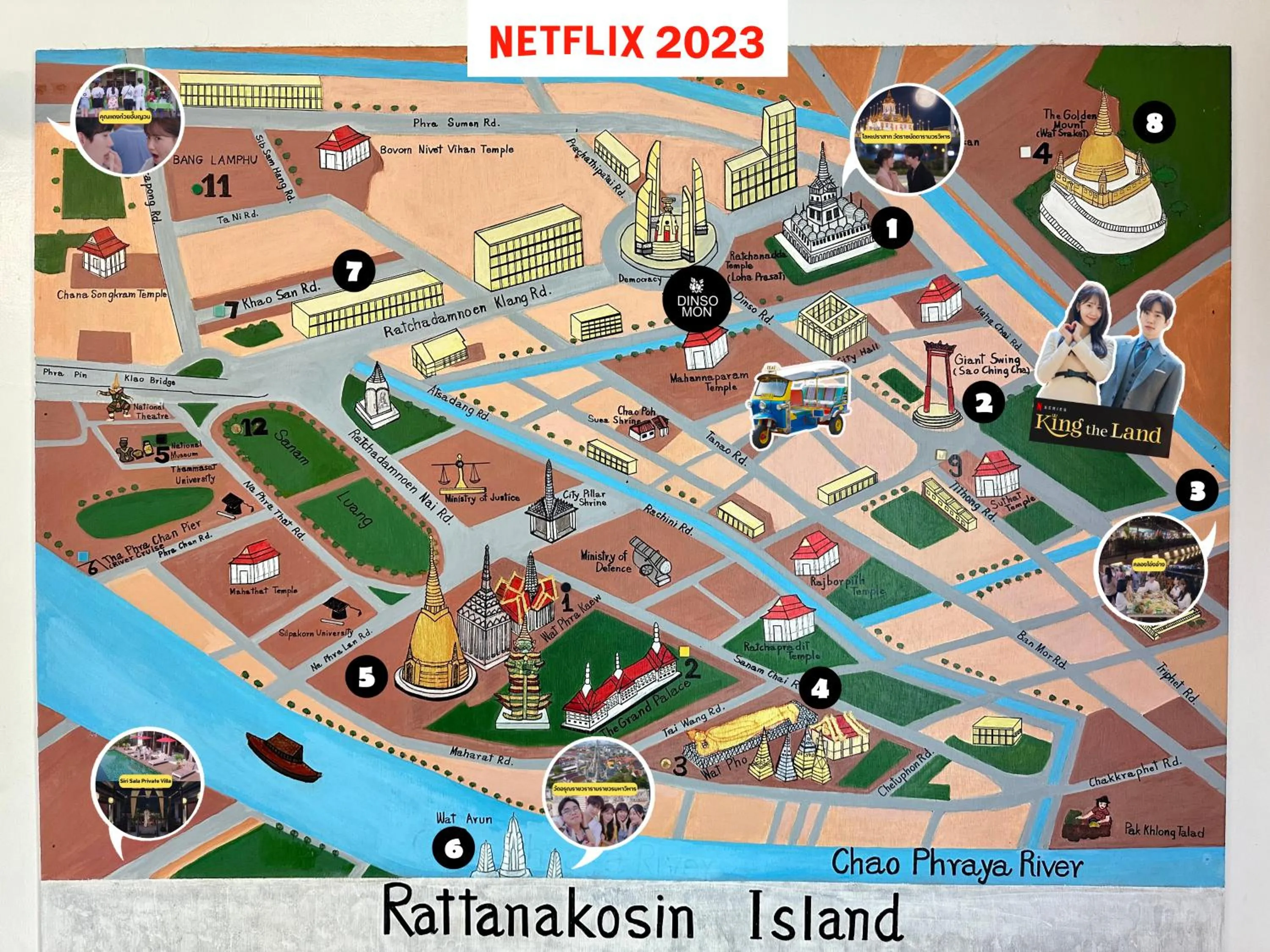 Location in Dinsomon Hotel