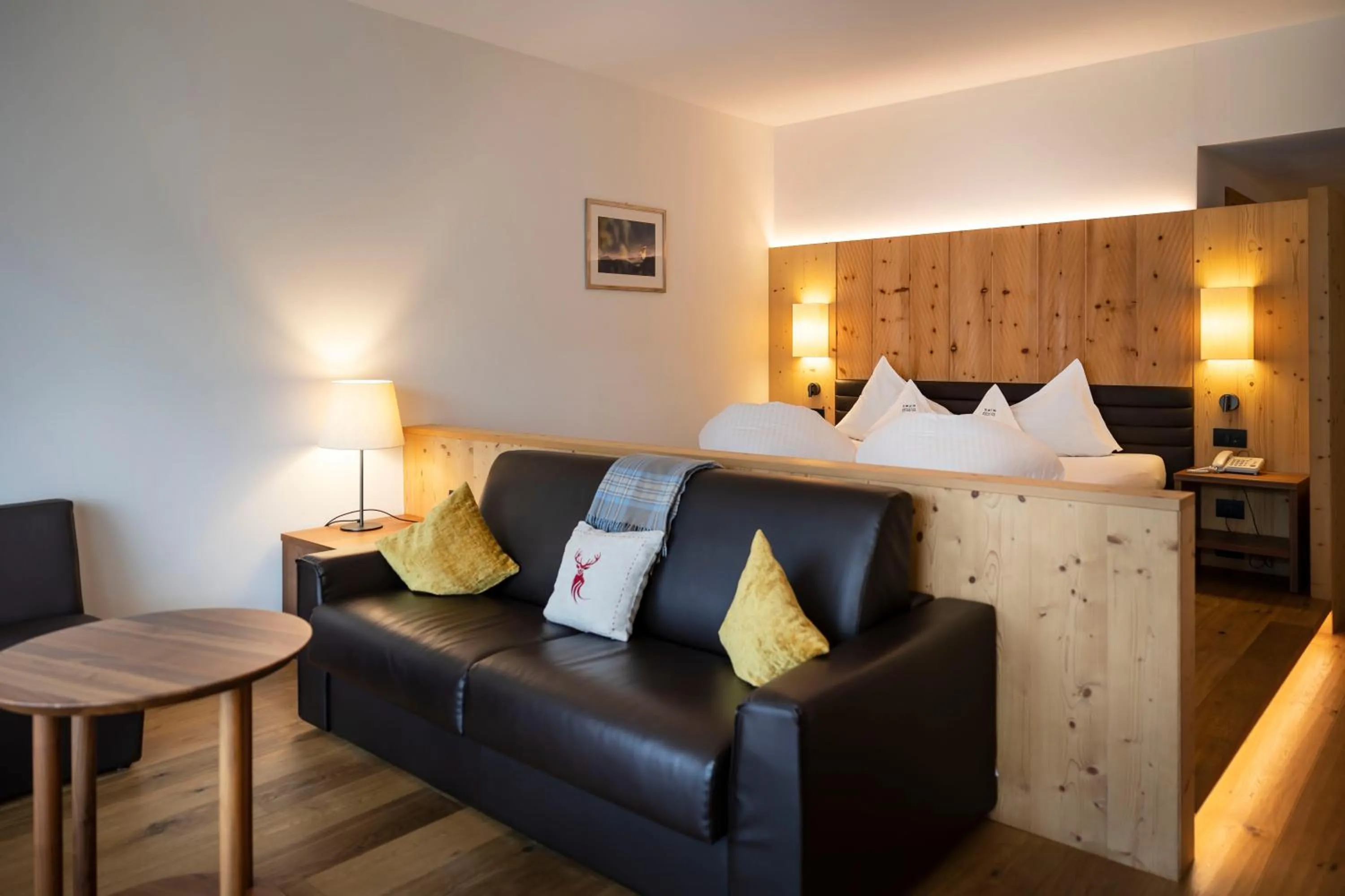 Bedroom in Artnatur Dolomites Hotel & Spa