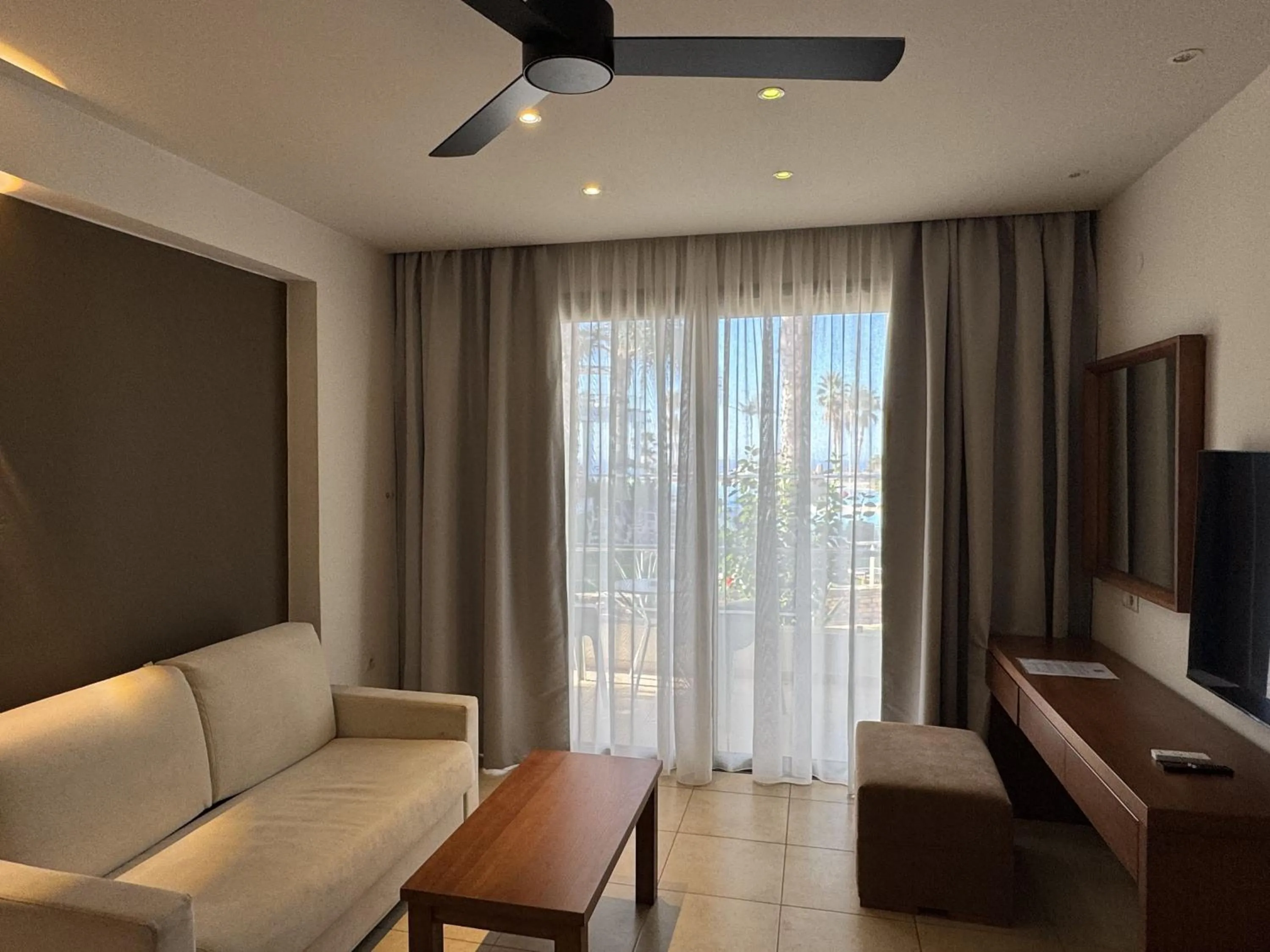 Living room in The Noverian Scenic Crete 5 Star Hilltop Villa Resort & Spa