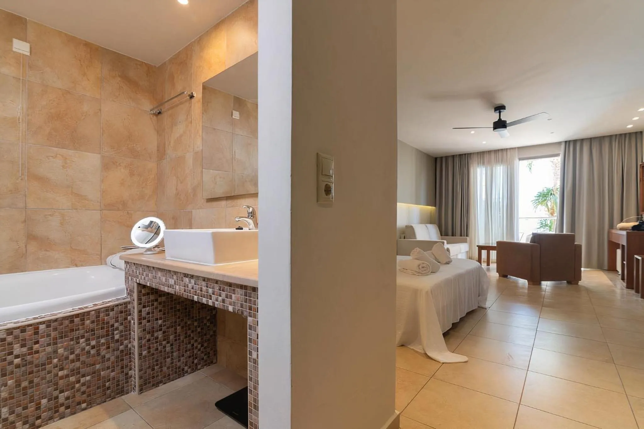 Bathroom in The Noverian Scenic Crete 5 Star Hilltop Villa Resort & Spa