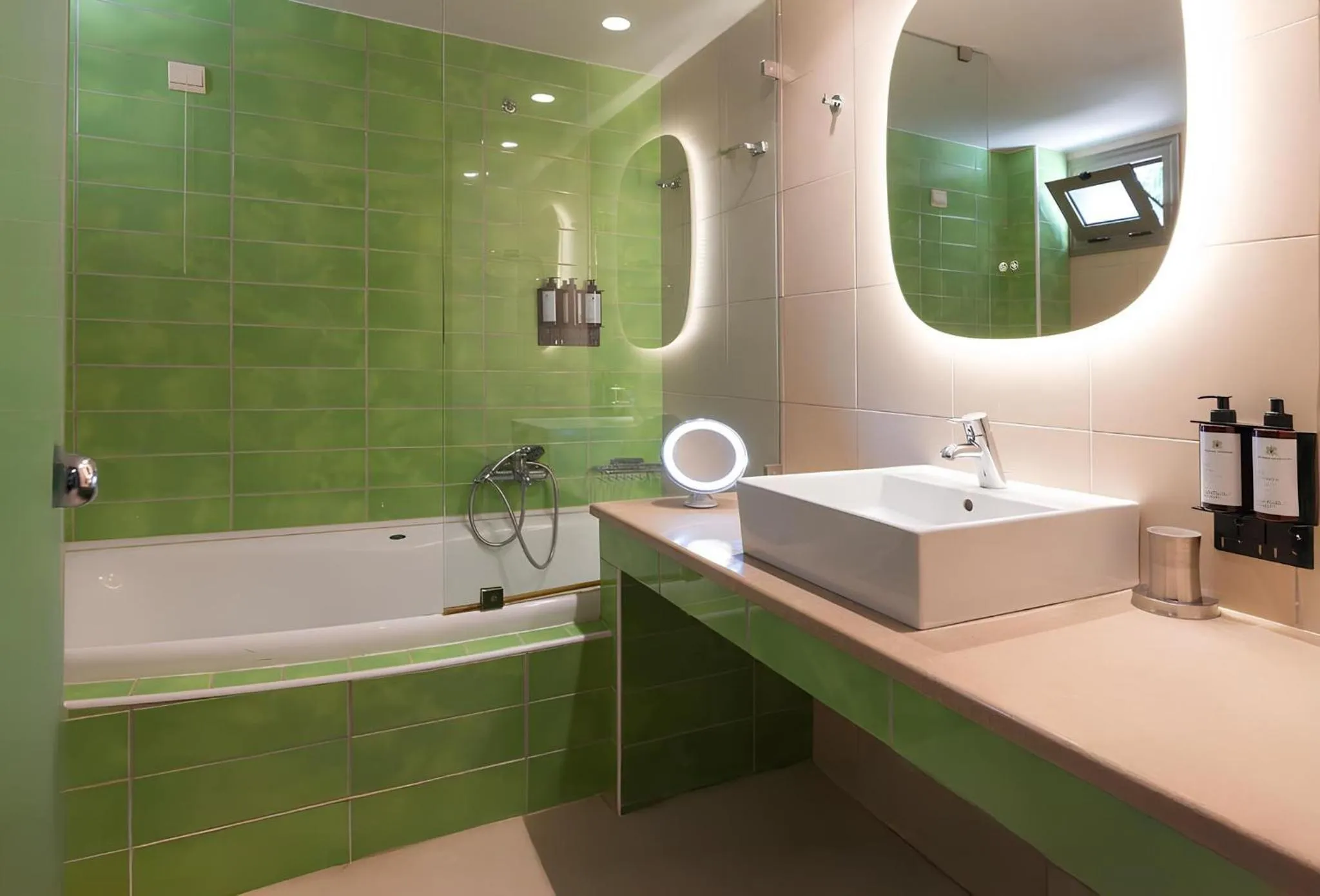 Bathroom in The Noverian Scenic Crete 5 Star Hilltop Villa Resort & Spa