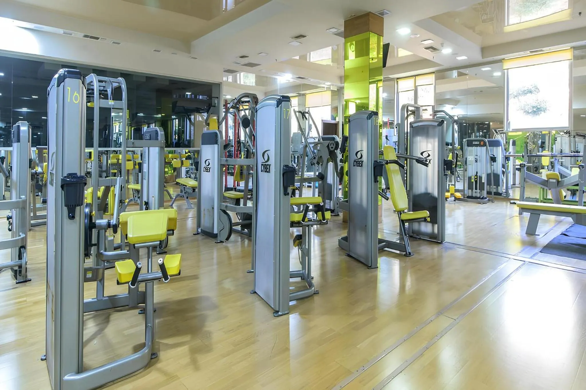 Fitness centre/facilities in The Noverian Scenic Crete 5 Star Hilltop Villa Resort & Spa