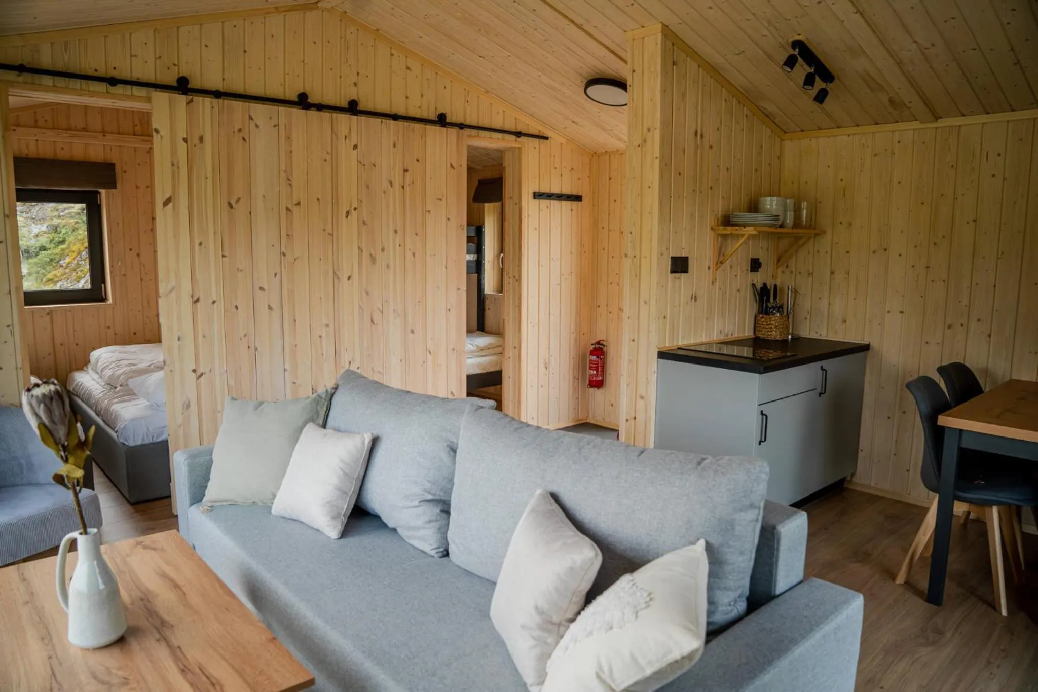 Living room in Skårungen - Hotel, Cabins and Camping