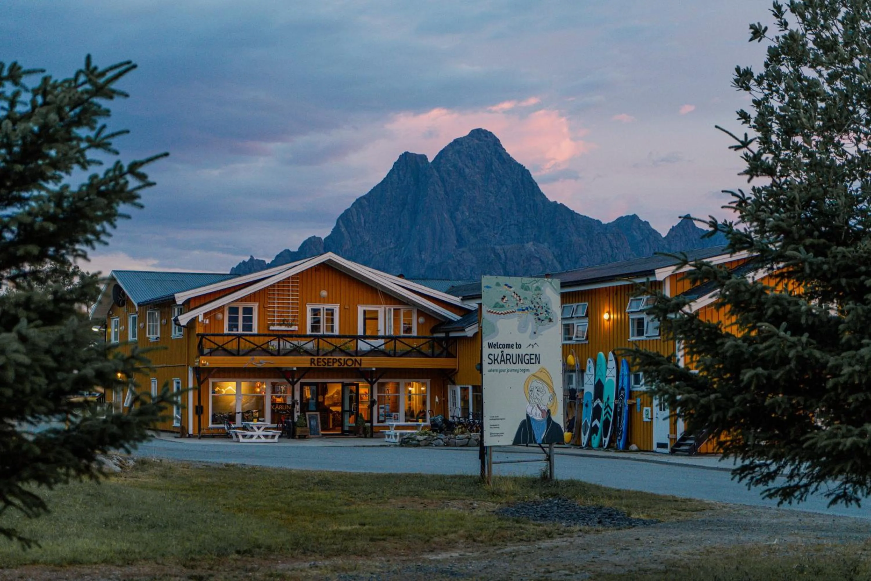 Property building in Skårungen - Hotel, Cabins and Camping