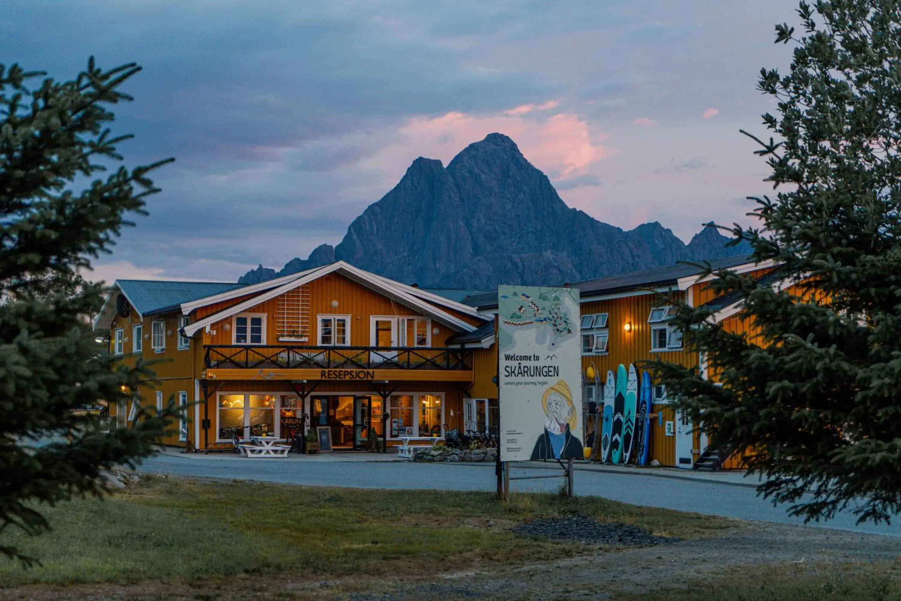 Standard Twin Room with Sea View in Skårungen - Hotel, Cabins and Camping Standard Twin Room with Sea View in Skårungen - Hotel, Cabins and Camping