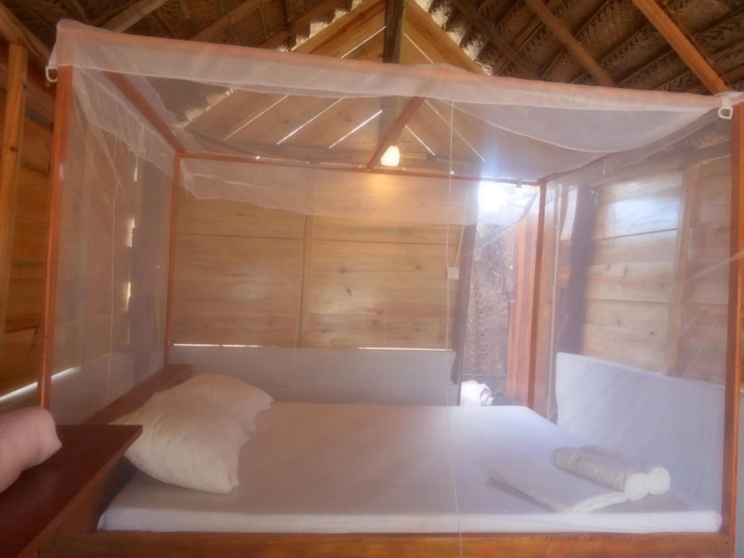 Living room, Bed in Shim Beach Resort