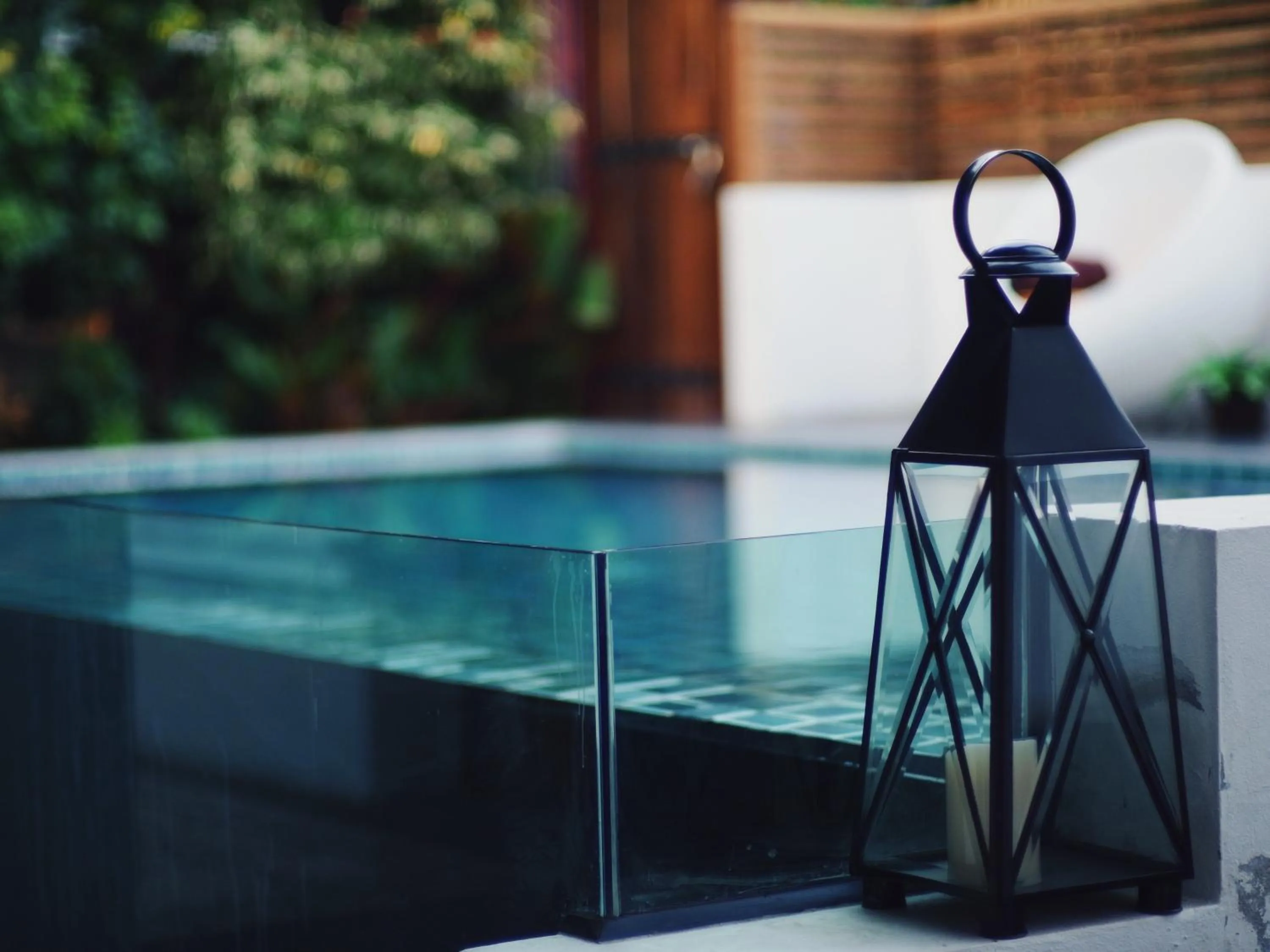 Swimming pool in Pai Cherkaew Boutique House