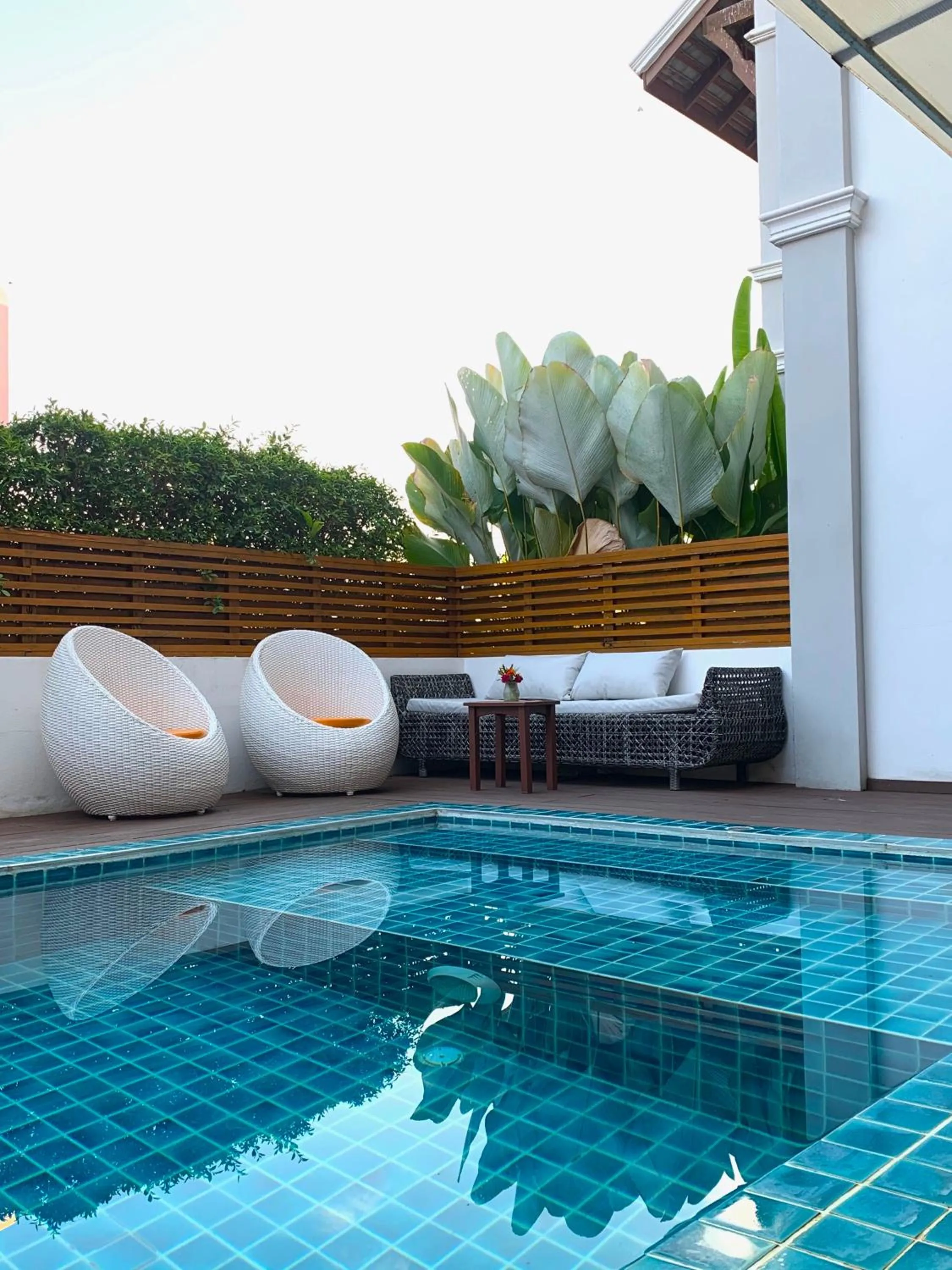 Swimming pool in Pai Cherkaew Boutique House