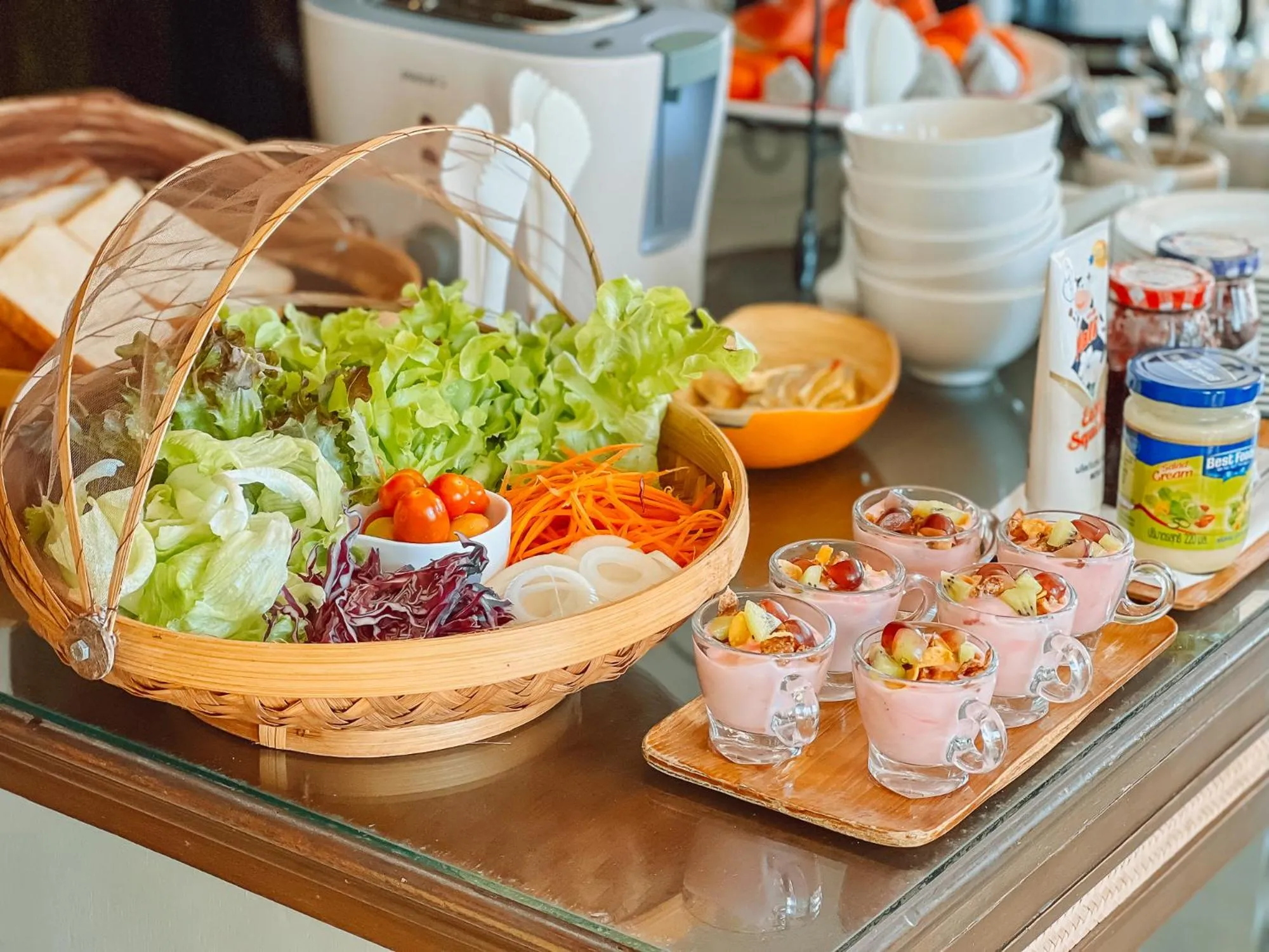 Food close-up in Pai Cherkaew Boutique House