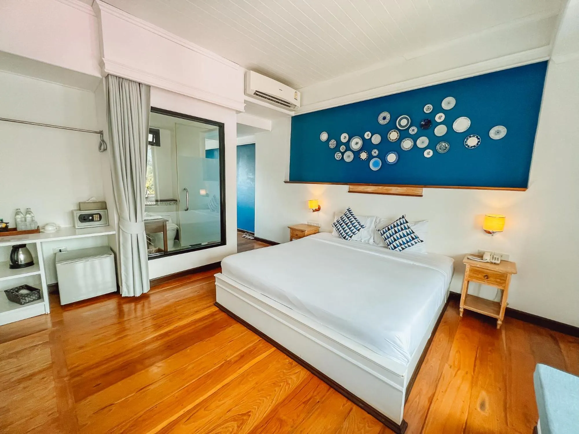 Bedroom, Bed in Pai Cherkaew Boutique House