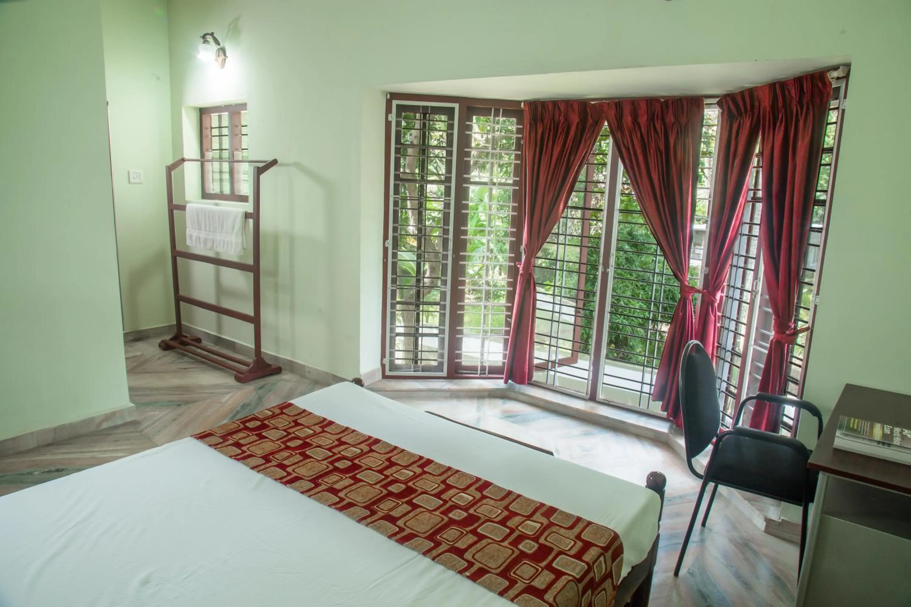 Bedroom, Bed in Lake County Heritage Home