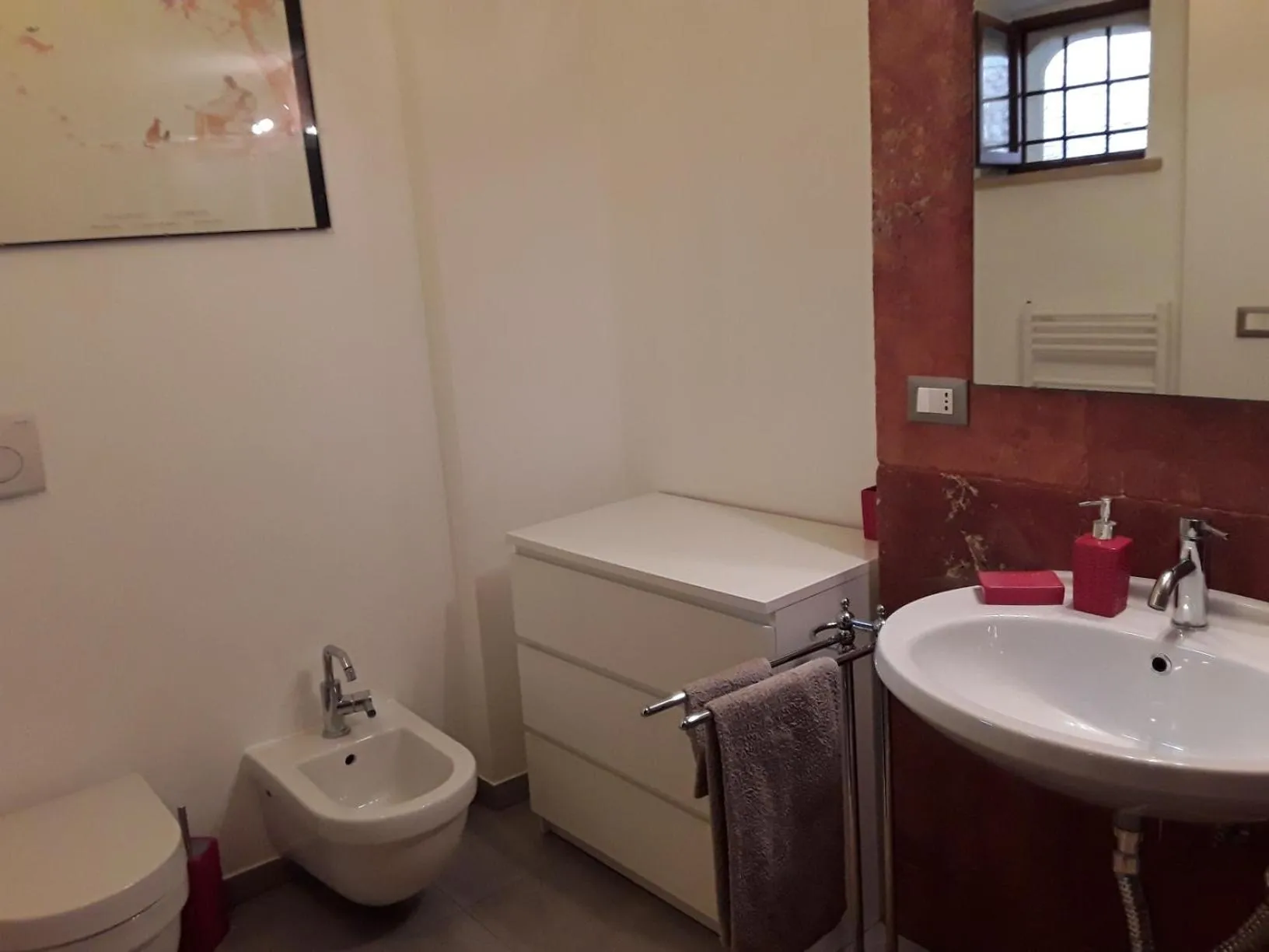 Toilet in Suite Assisi