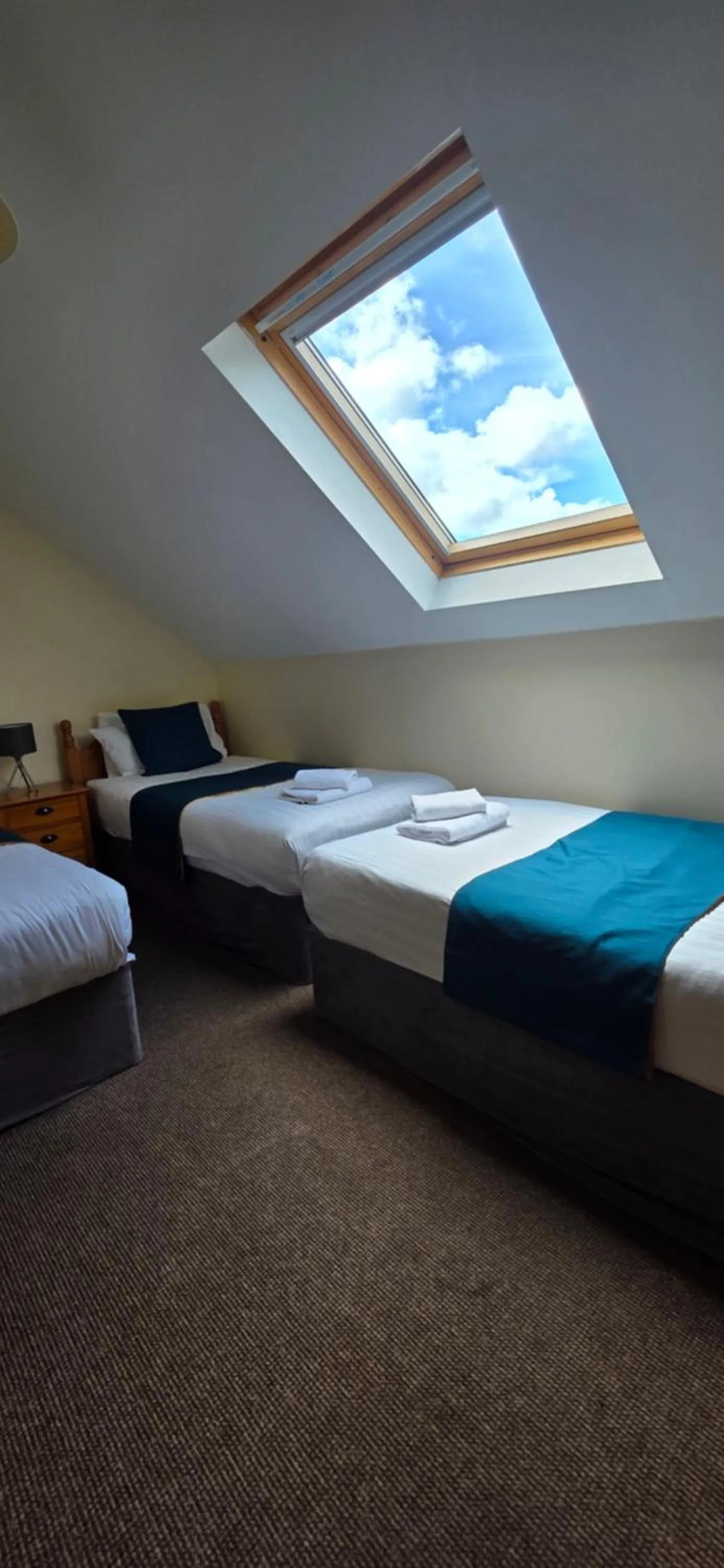 Bed in The Courtyard Apartments