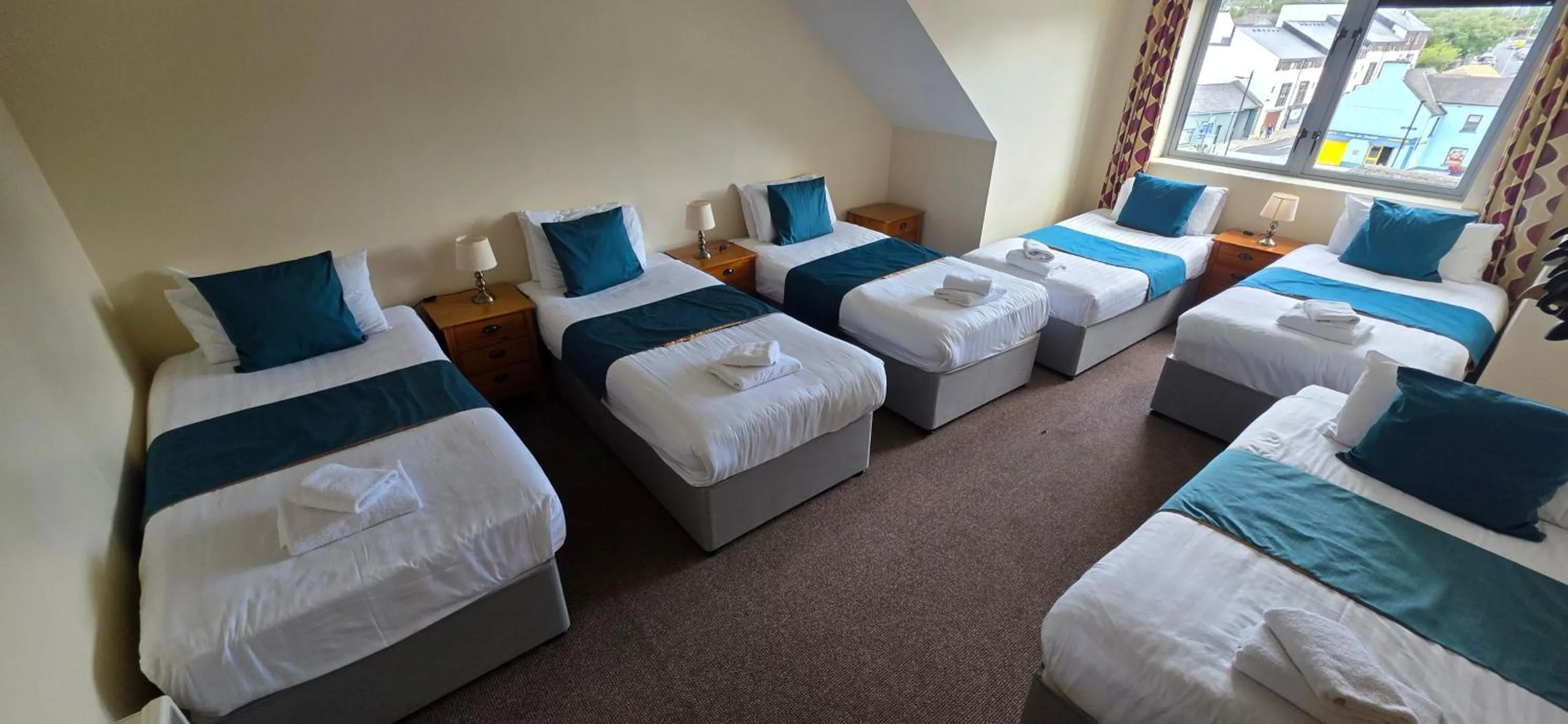 Bed in The Courtyard Apartments