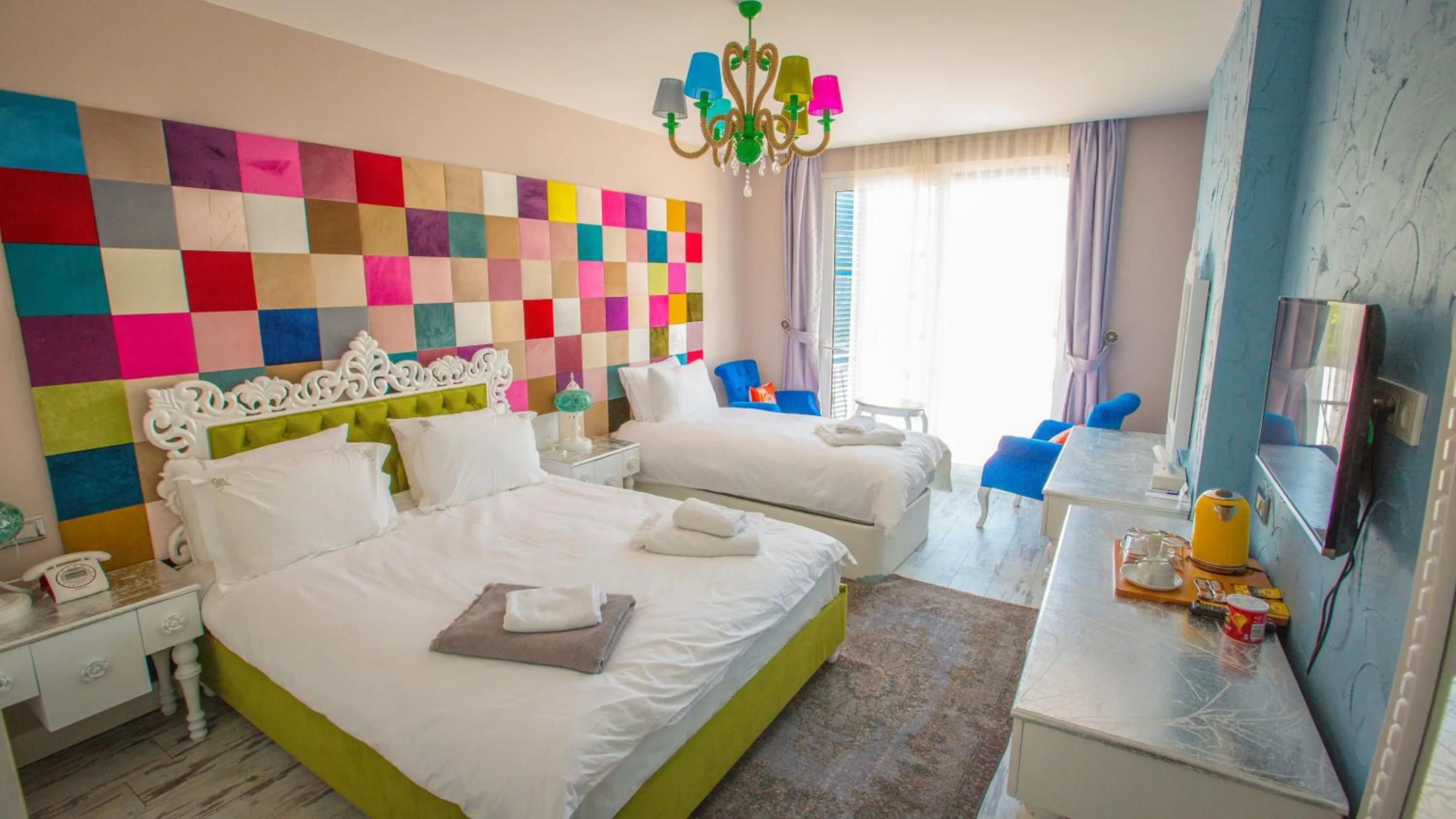 Bedroom, Bed in Limnades Hotel İznik