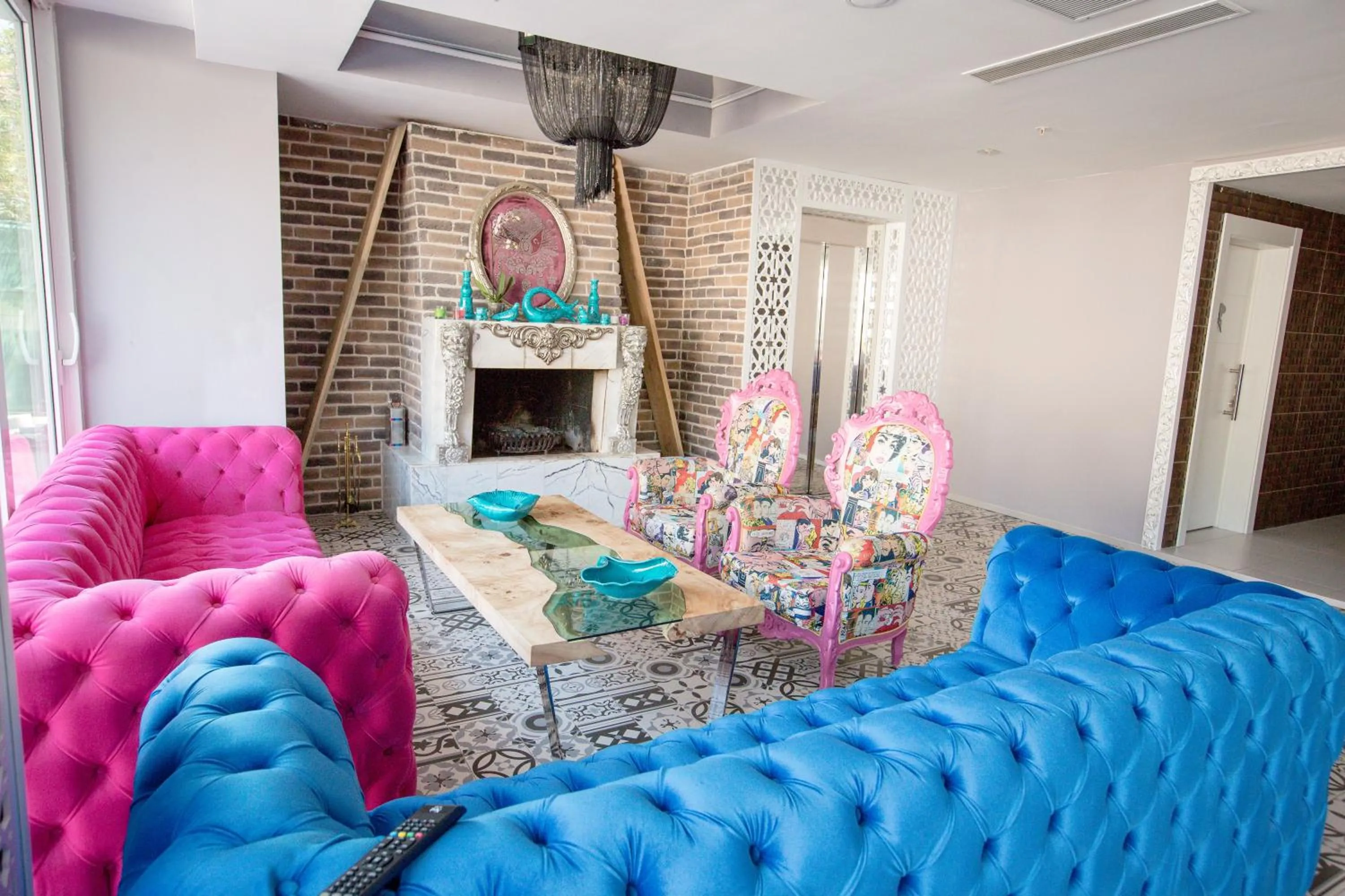 Lobby or reception in Limnades Hotel İznik