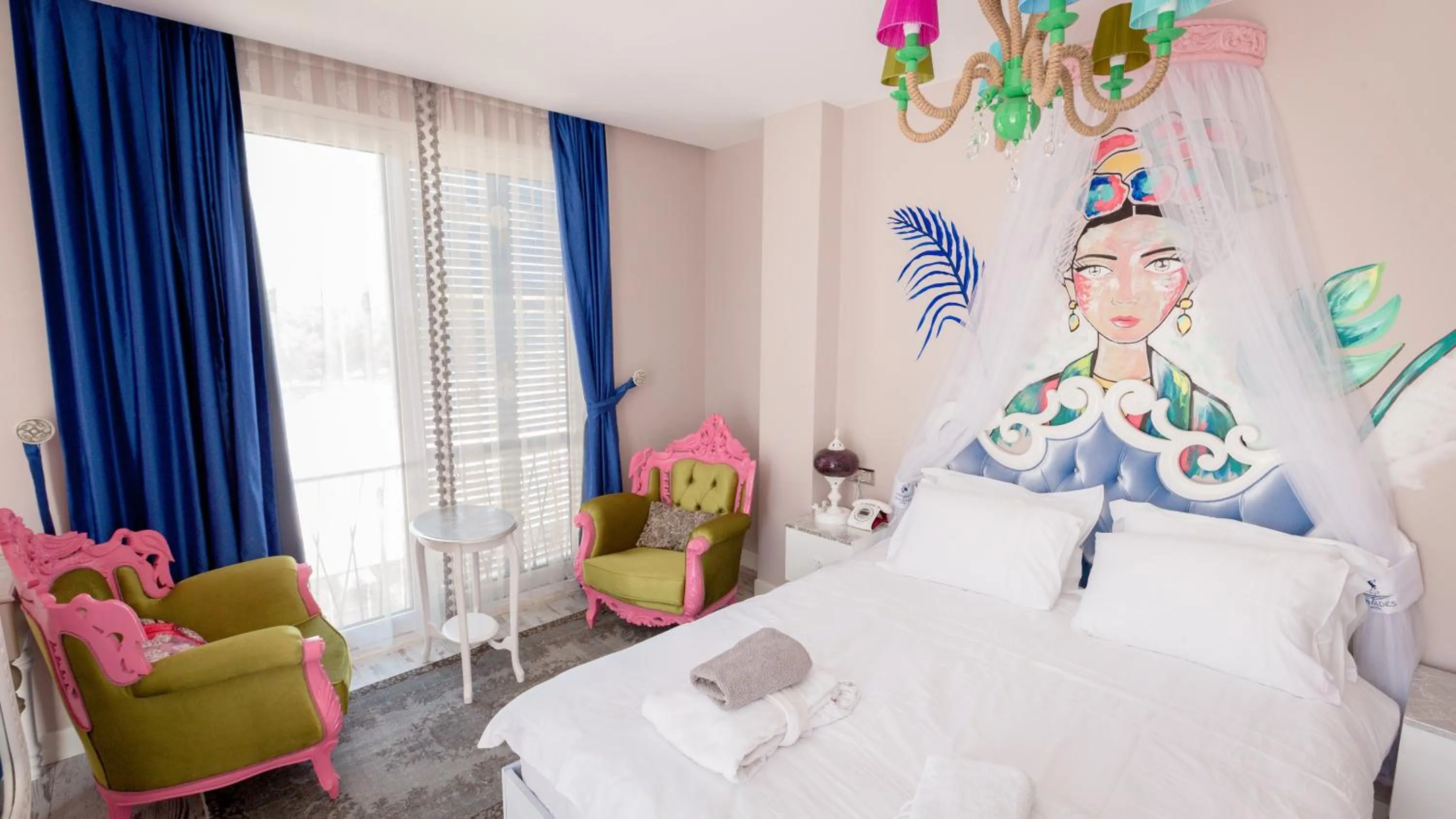 Bedroom, Bed in Limnades Hotel İznik