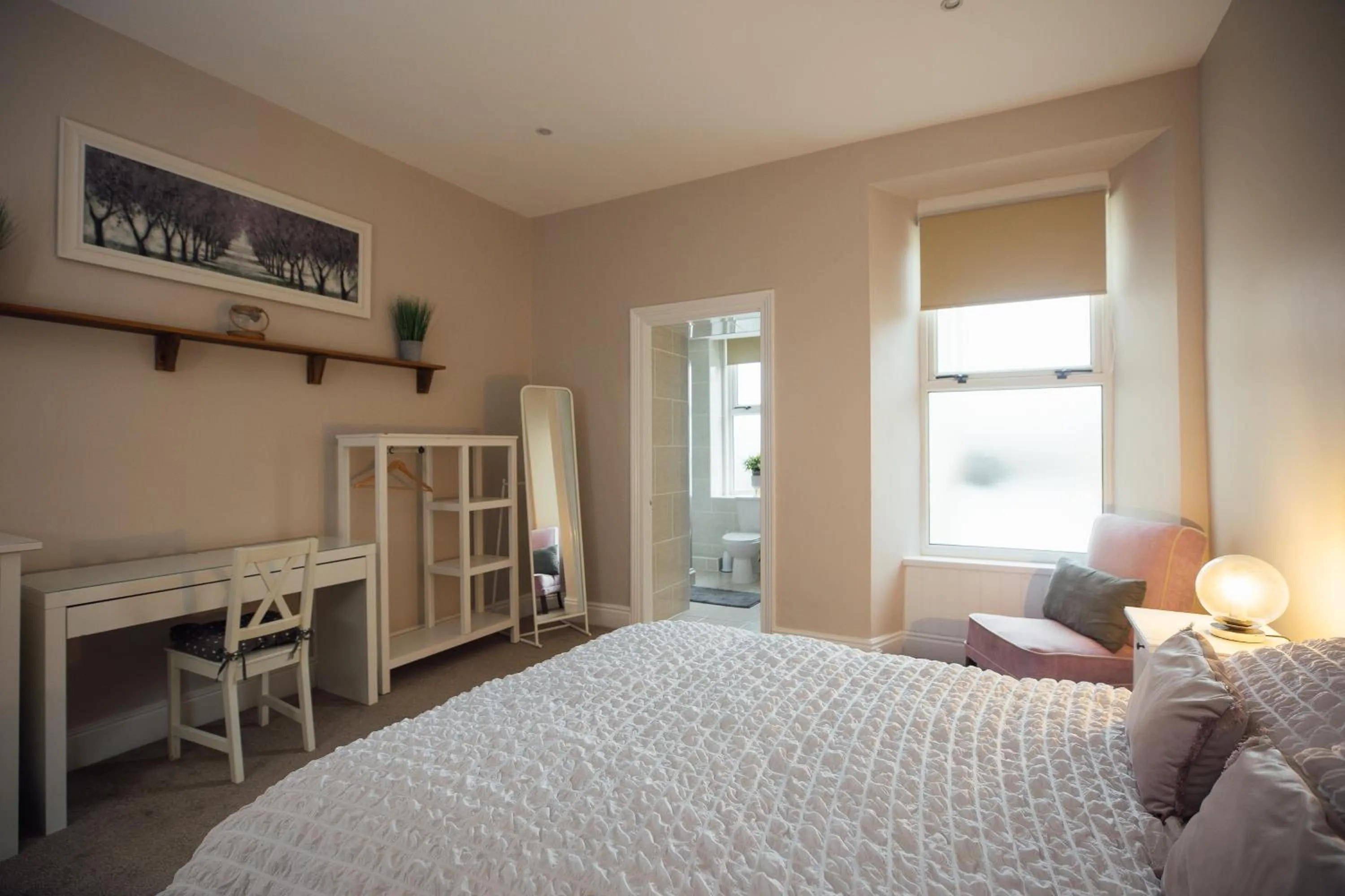 Bed in The Dolphin Hotel & Restaurant