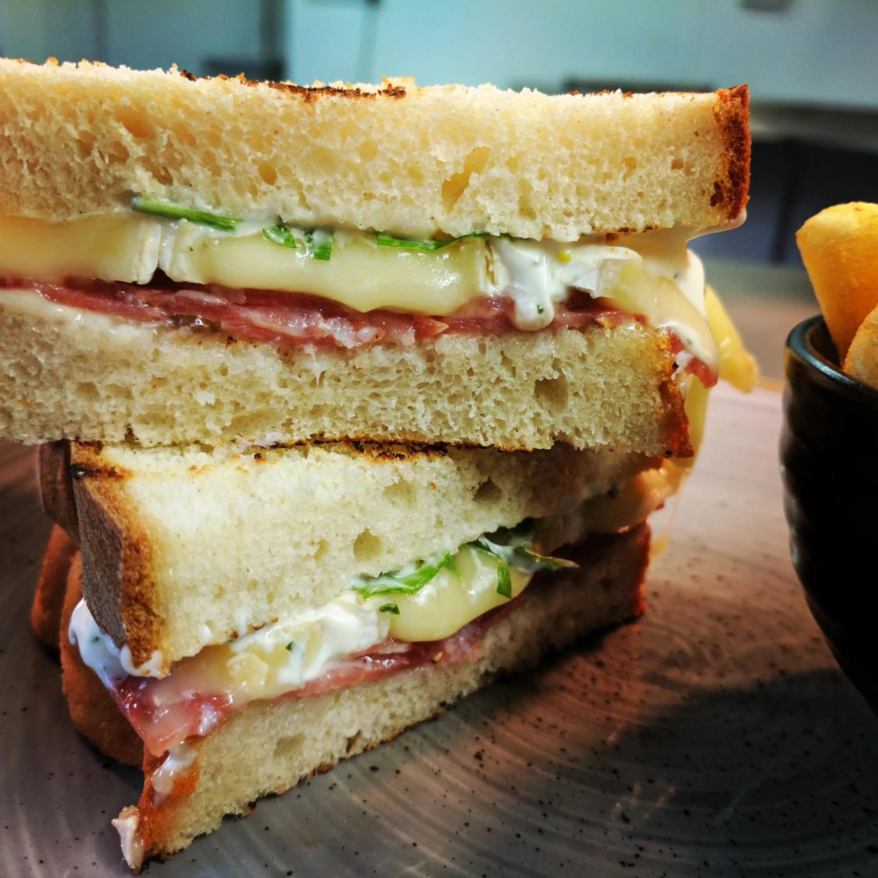 Food close-up in The White Horse