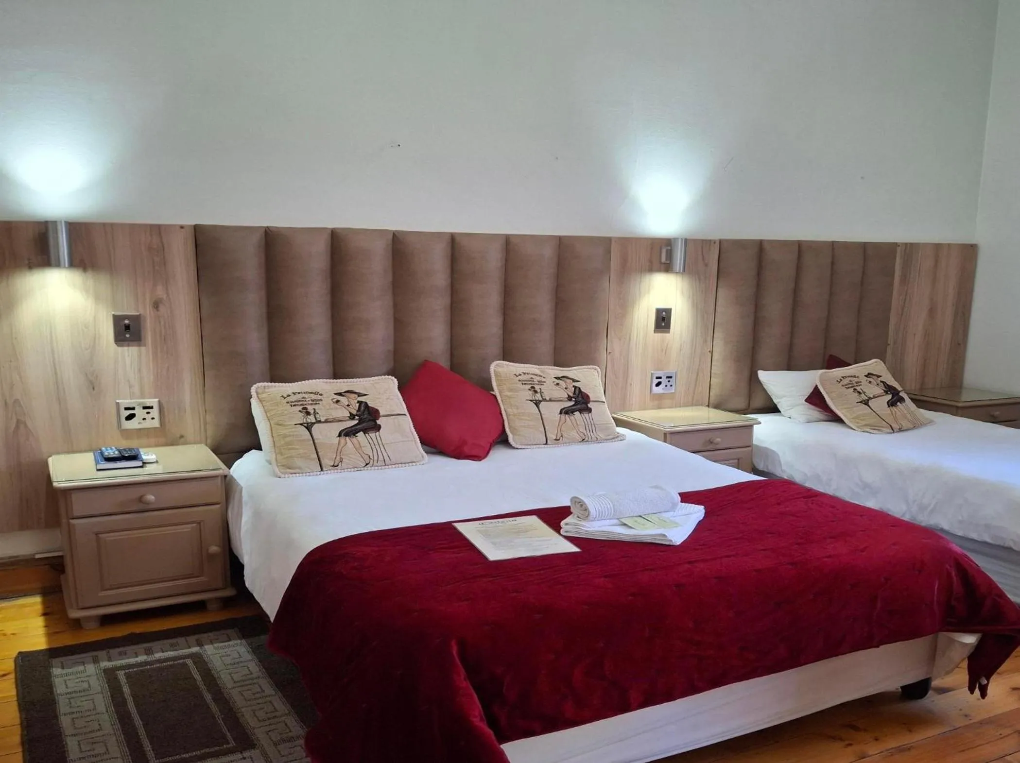 Bed in Castello Guesthouse Vryburg