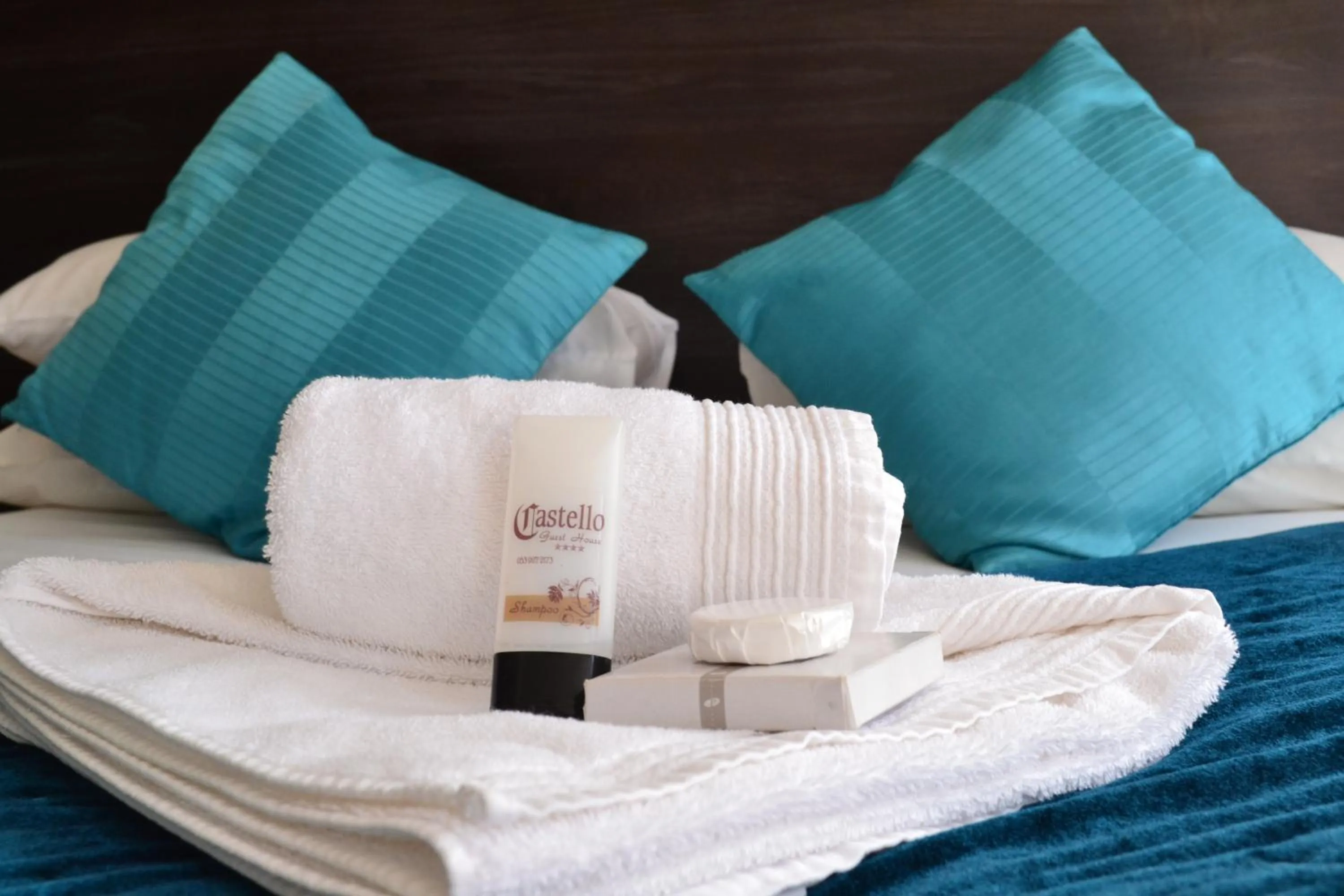 Shower, Bed in Castello Guesthouse Vryburg